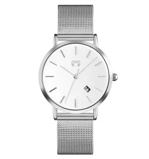 "Mila Jewels" Watch ~ SilverWhite