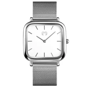 "Minuit" Watch ~ SilverWhite