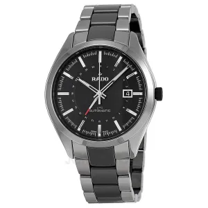 Rado HyperChrome XL Black Dial Black Ceramic and Stainless Steel Bracelet and Case Men's Watch R32165152