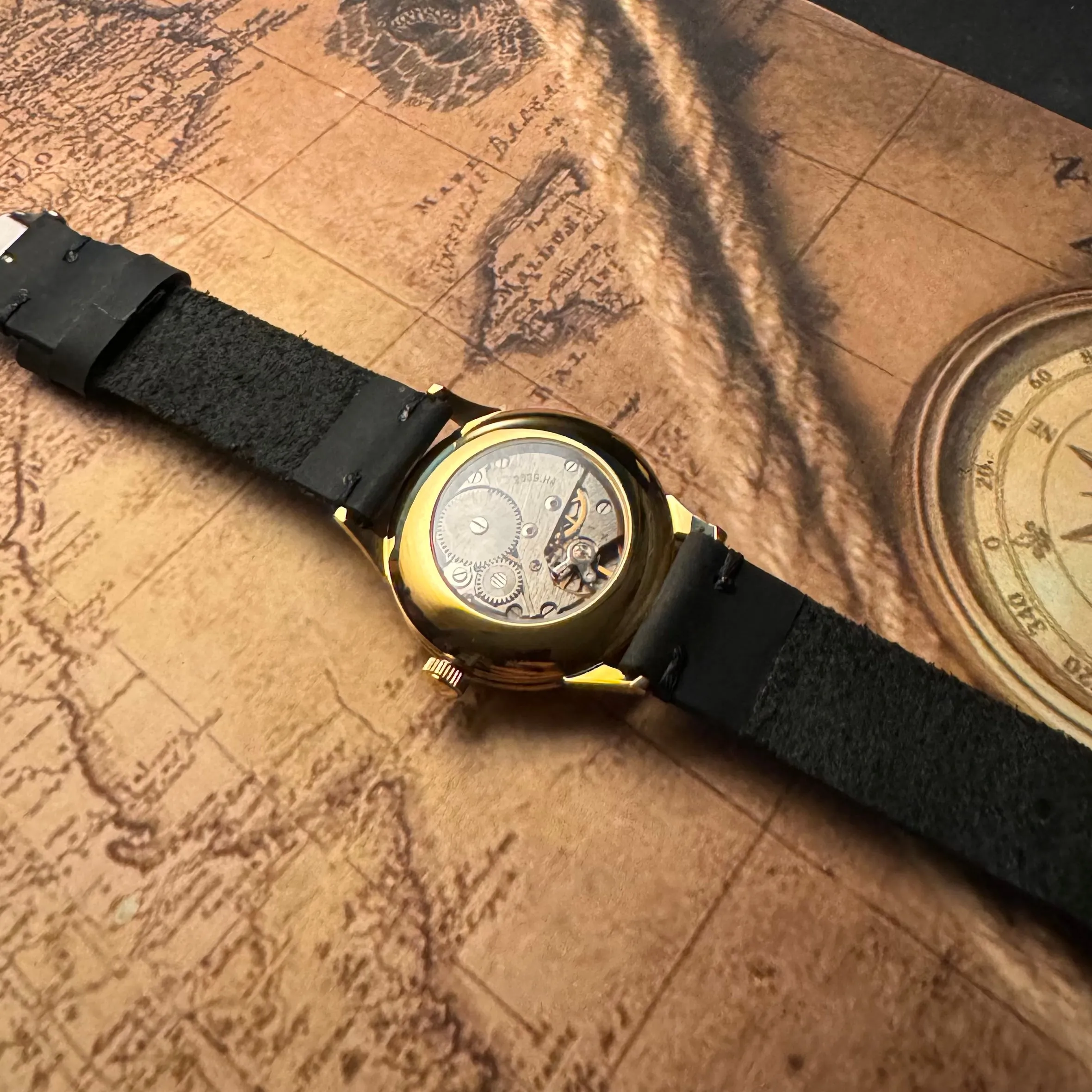 Rare Vintage Soviet Wrist Watch «Raketa» Copernicus / Kopernik Astronomical (1980s, PWF)