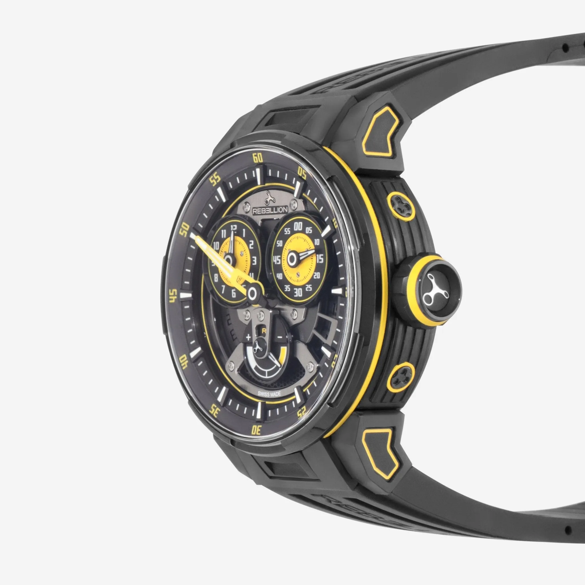 Rebellion Predator 2.0 Regulator Sebastian Buemi Edition Titanium & Forged Carbon Automatic Men's Watch RB.PR2.REG.CA.BMI