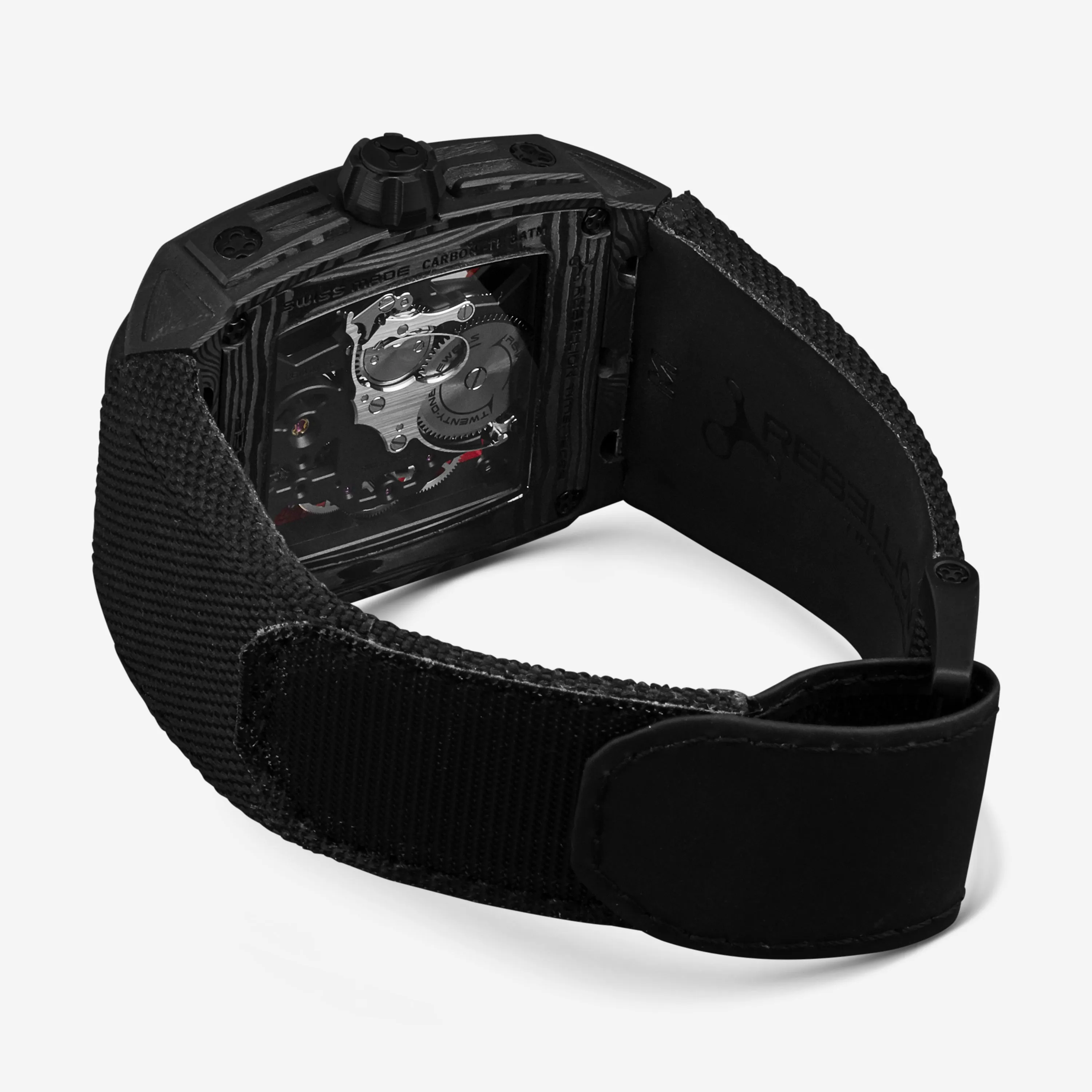 Rebellion Re-Volt Carbon Manual Wind Men's Watch RBREV3H.TCADELR