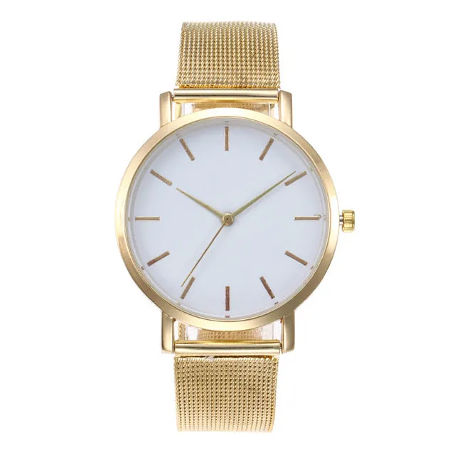 Reloj ultrafino de oro rosa 2019 Reloj de malla minimalista Para Mujer Relojes de Mujer de montre Relojes Zegarek Damski Relojes Para Mujer Reloj