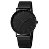 Reloj ultrafino de oro rosa 2019 Reloj de malla minimalista Para Mujer Relojes de Mujer de montre Relojes Zegarek Damski Relojes Para Mujer Reloj