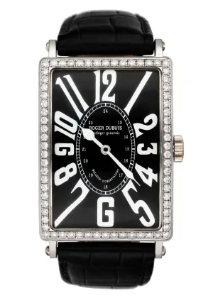 Roger Dubuis Horloger Genevois 18K White Gold Mens Watch Limited