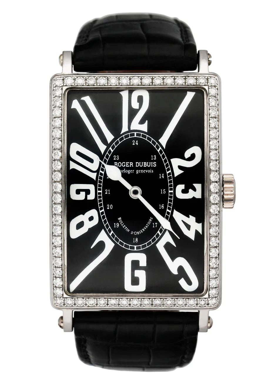 Roger Dubuis Horloger Genevois 18K White Gold Mens Watch Limited