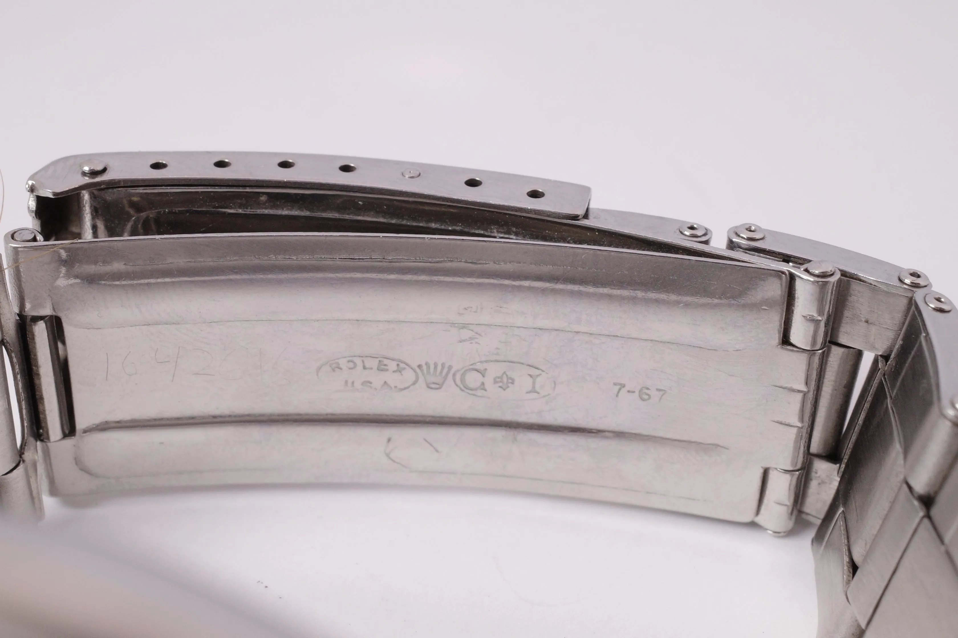 ROLEX 1953 VINTAGE EXPLORER GILT DIAL TWINS / SIBLINGS / COUPLES WATCH 6350 SOLD AS PAIR ONLY $22,500
