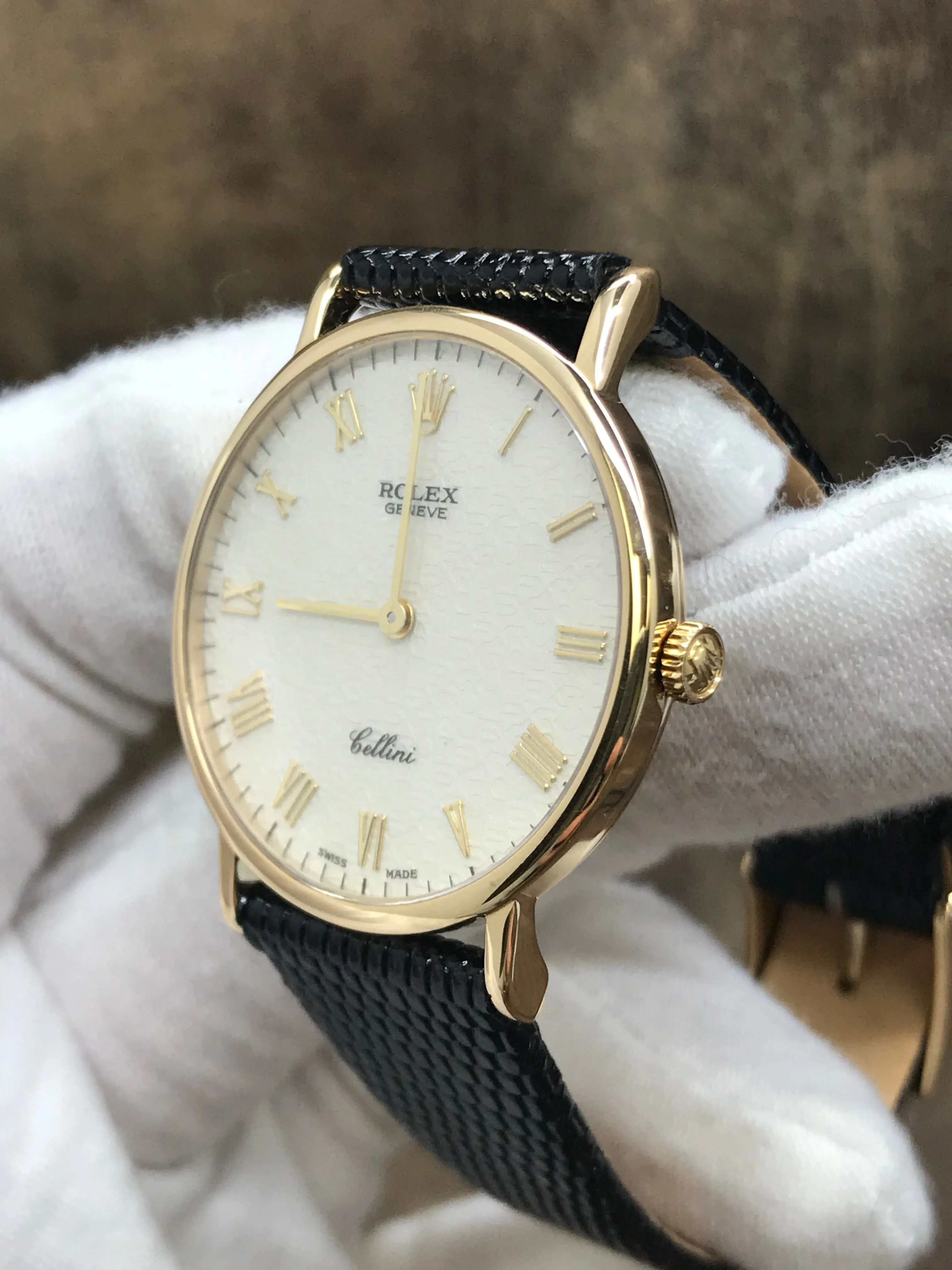 Rolex Cellini 5112 Creme Jubilee Dial Manual wind Men's Watch