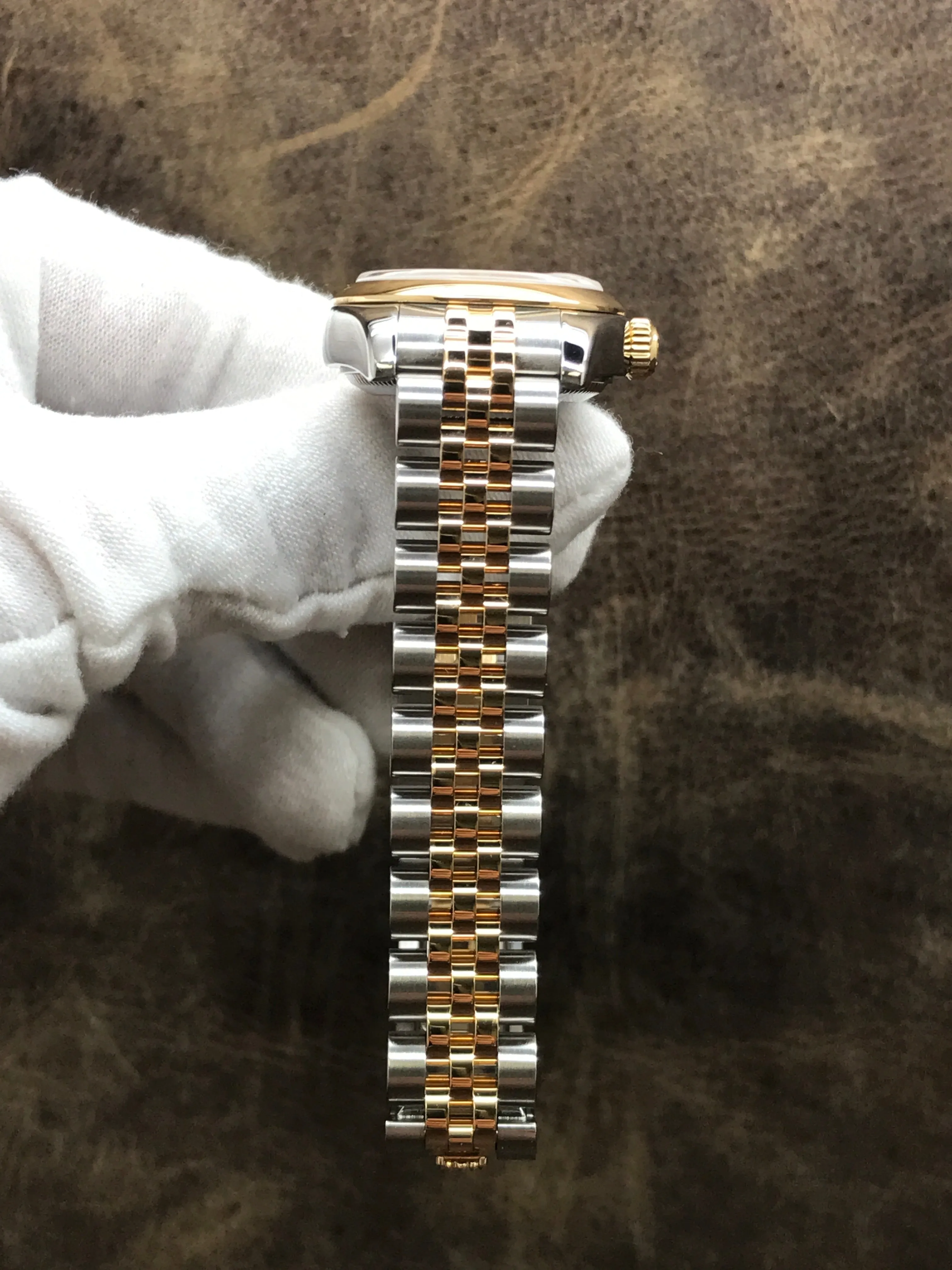 Rolex Datejust 26mm 179163 White Dial Automatic Women's Watch
