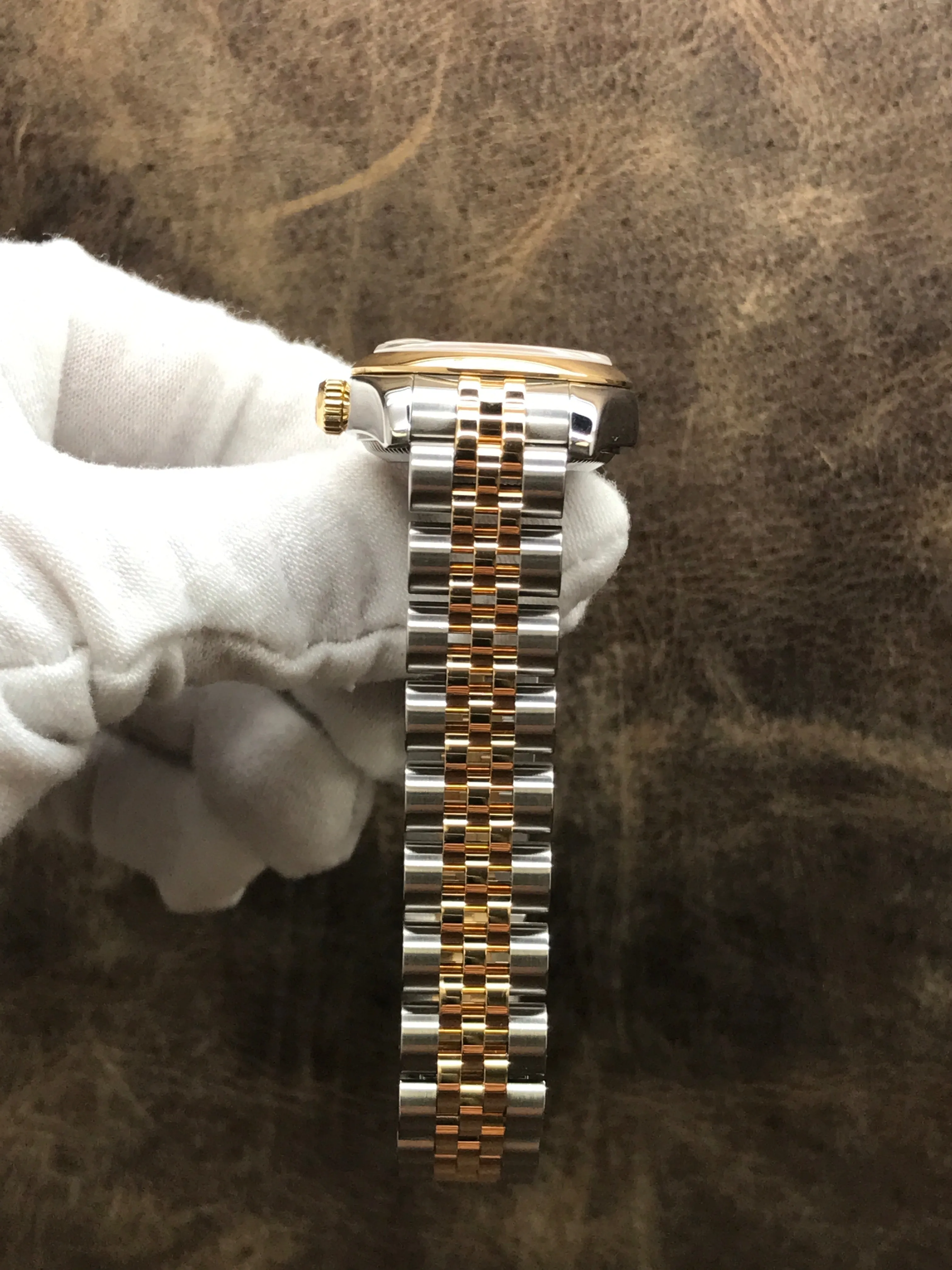 Rolex Datejust 26mm 179163 White Dial Automatic Women's Watch