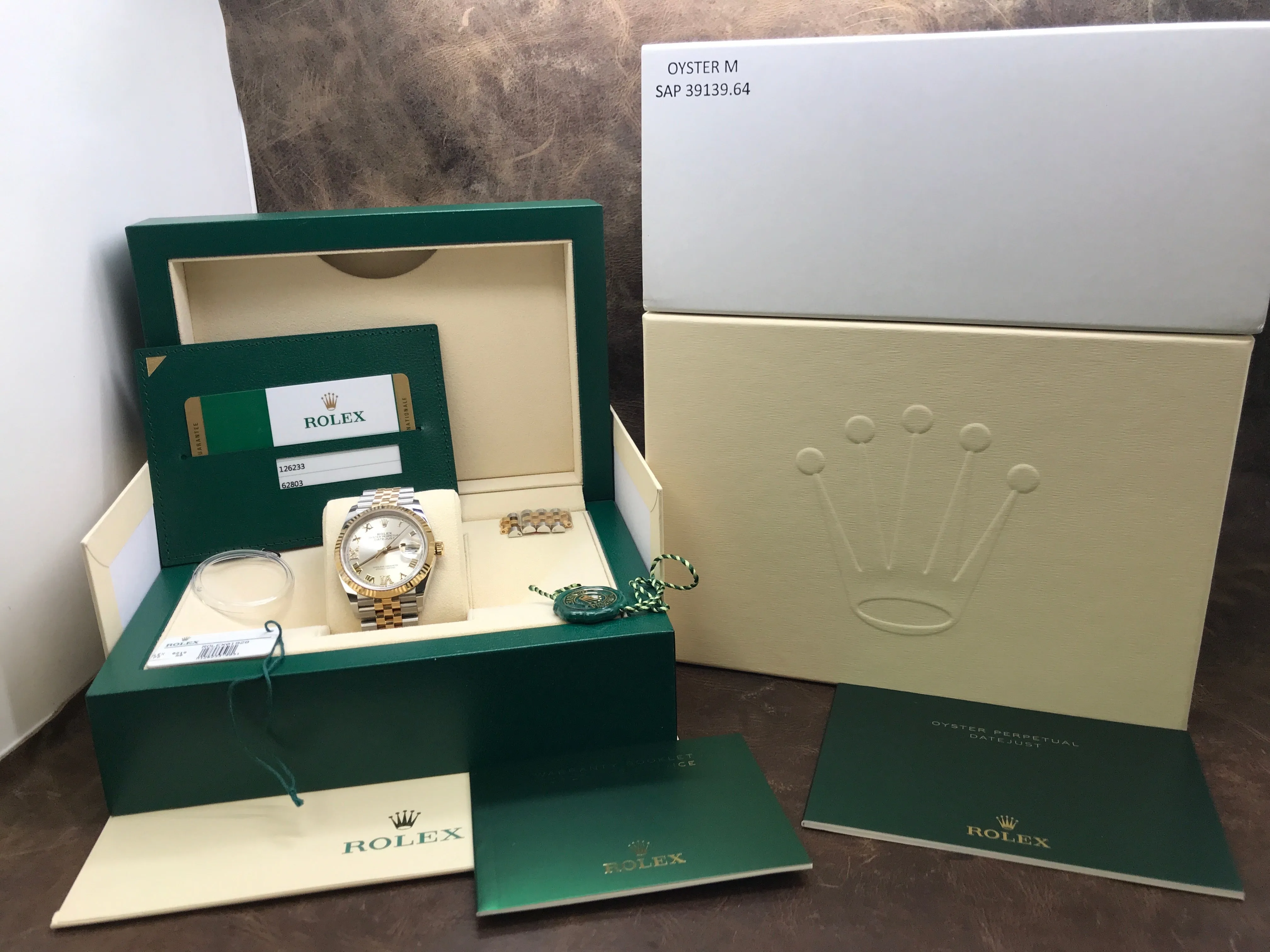 Rolex Datejust 36 126233 Silver Dial Automatic  Watch