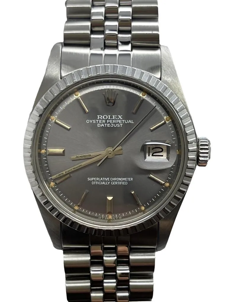 Rolex Datejust 36mm 1603 Grey Dial Automatic Watch