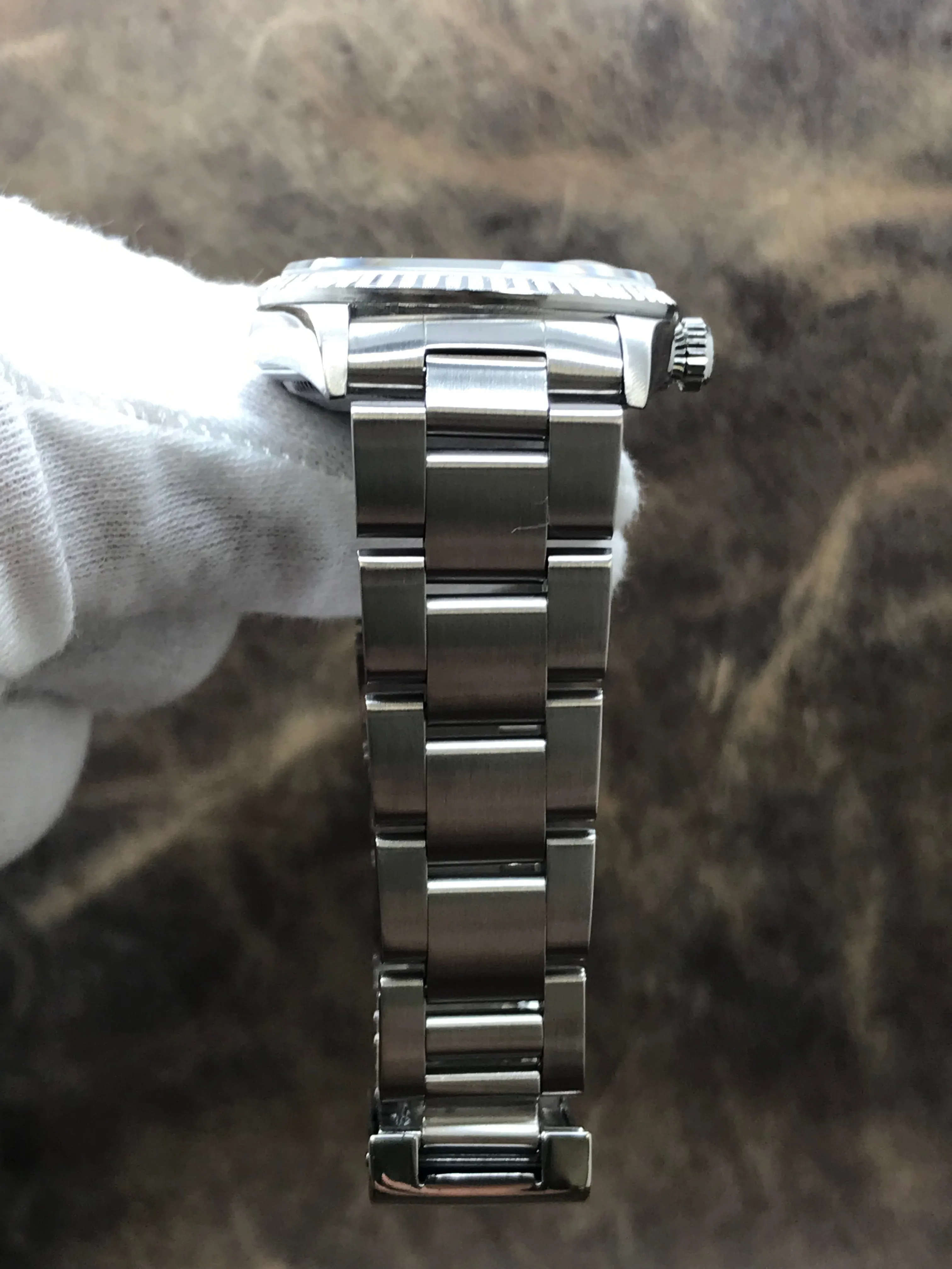 Rolex Datejust 36mm 16220 Blue Roman Dial Automatic Watch