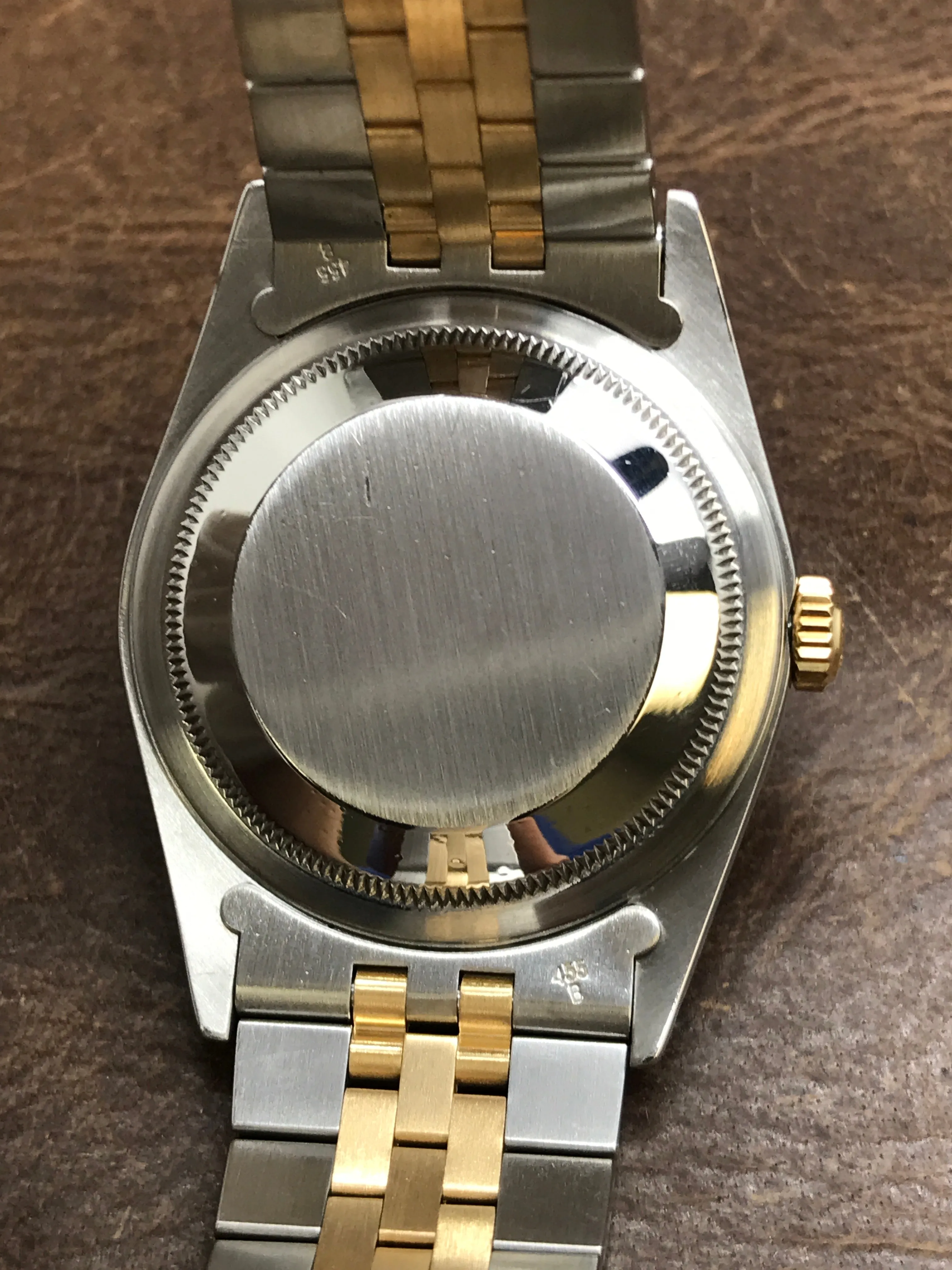 Rolex Datejust 36mm 16233 Light Champagne Dial Automatic Watch