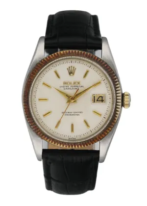 Rolex Datejust 6605 Stainless Steel Vintage Men's Watch