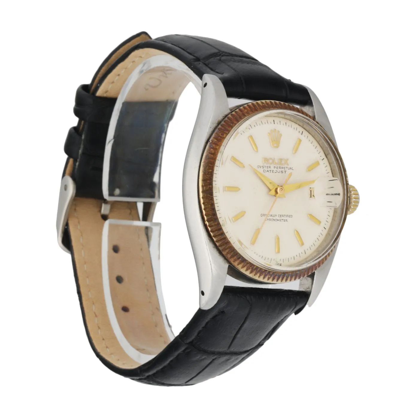 Rolex Datejust 6605 Stainless Steel Vintage Men's Watch
