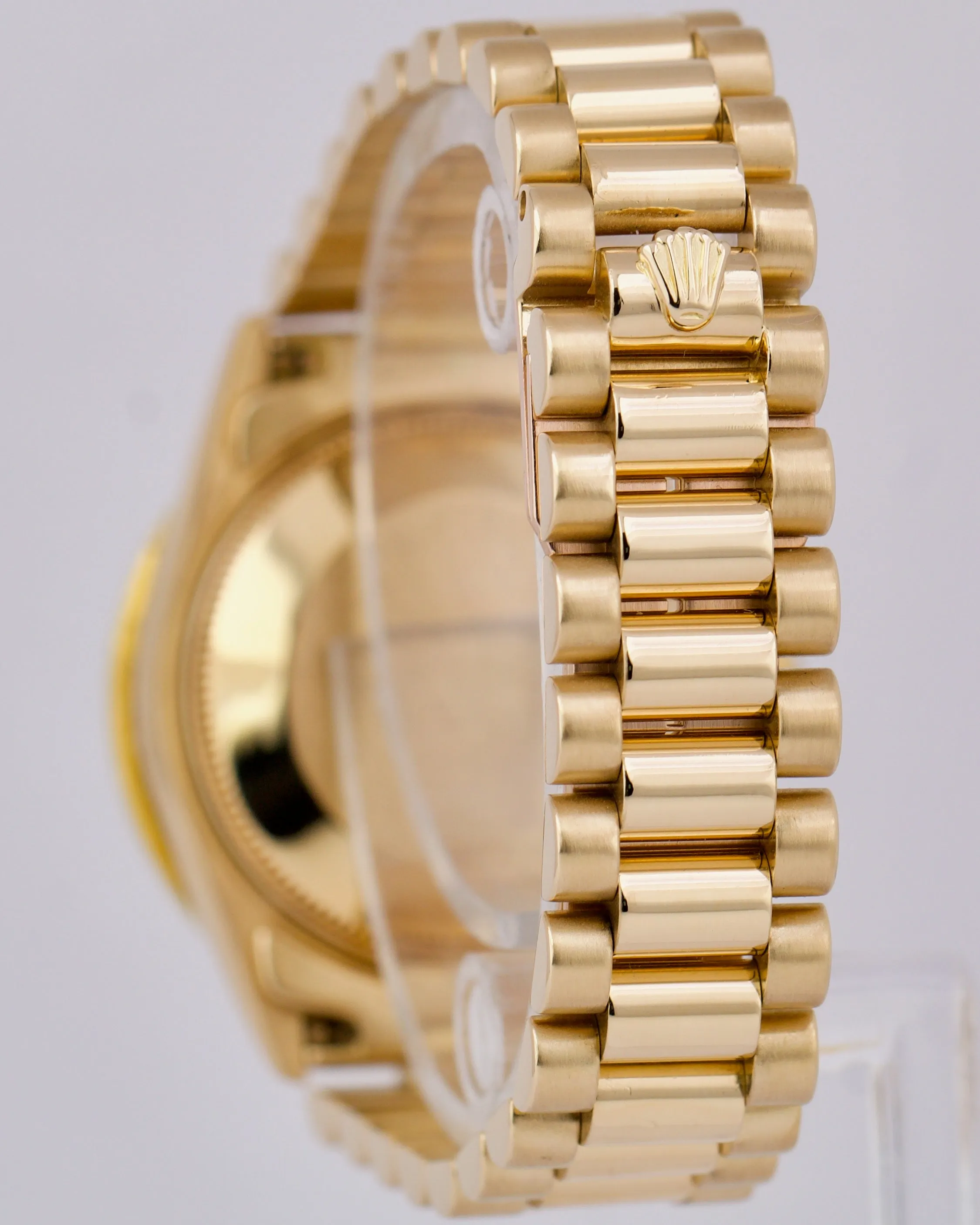 Rolex DateJust President MOTHER OF PEARL DIAMOND 31mm 18K Yellow Gold 68278
