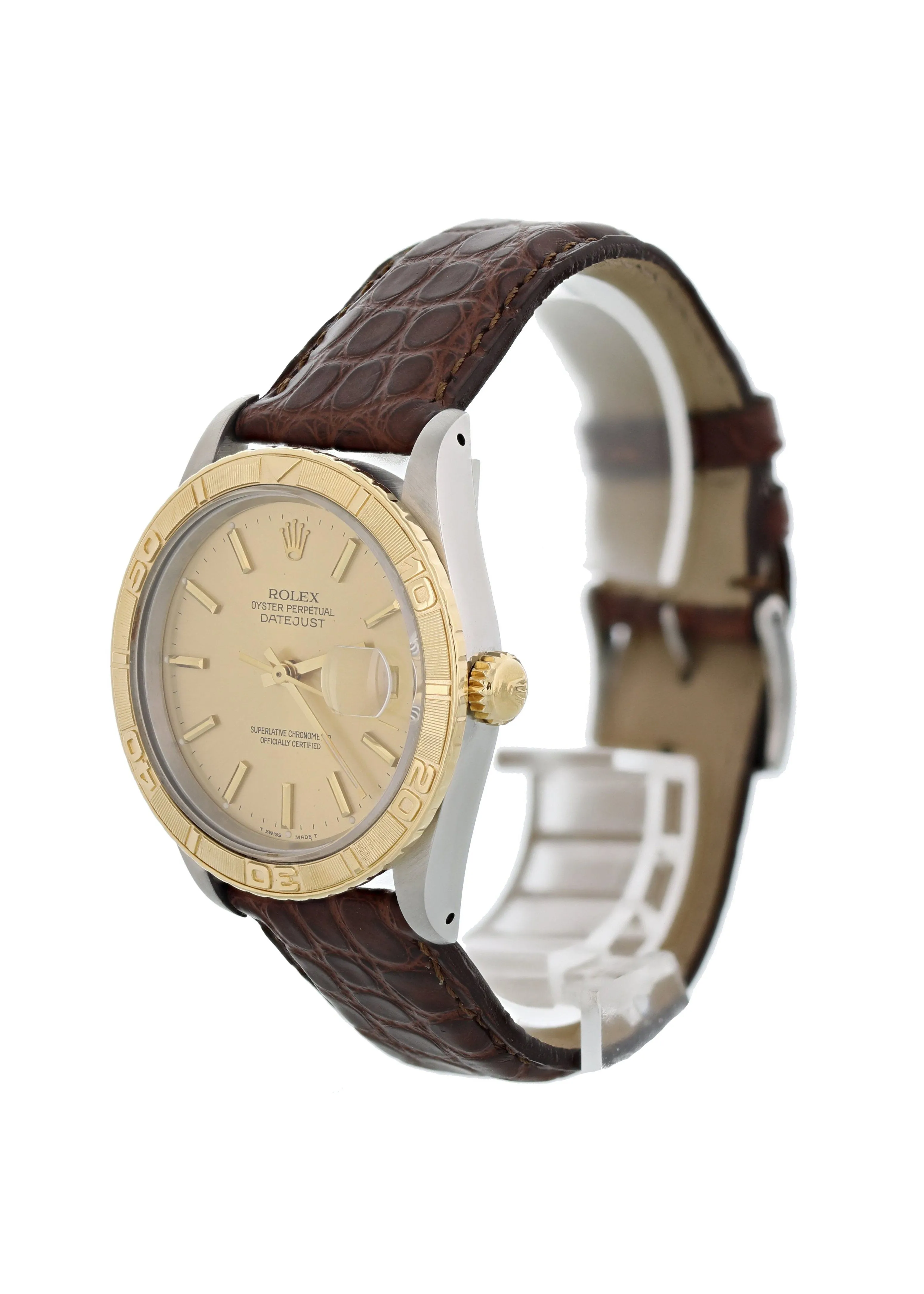Rolex Datejust Thunderbird Turn-O-Graph 16263 Mens Watch