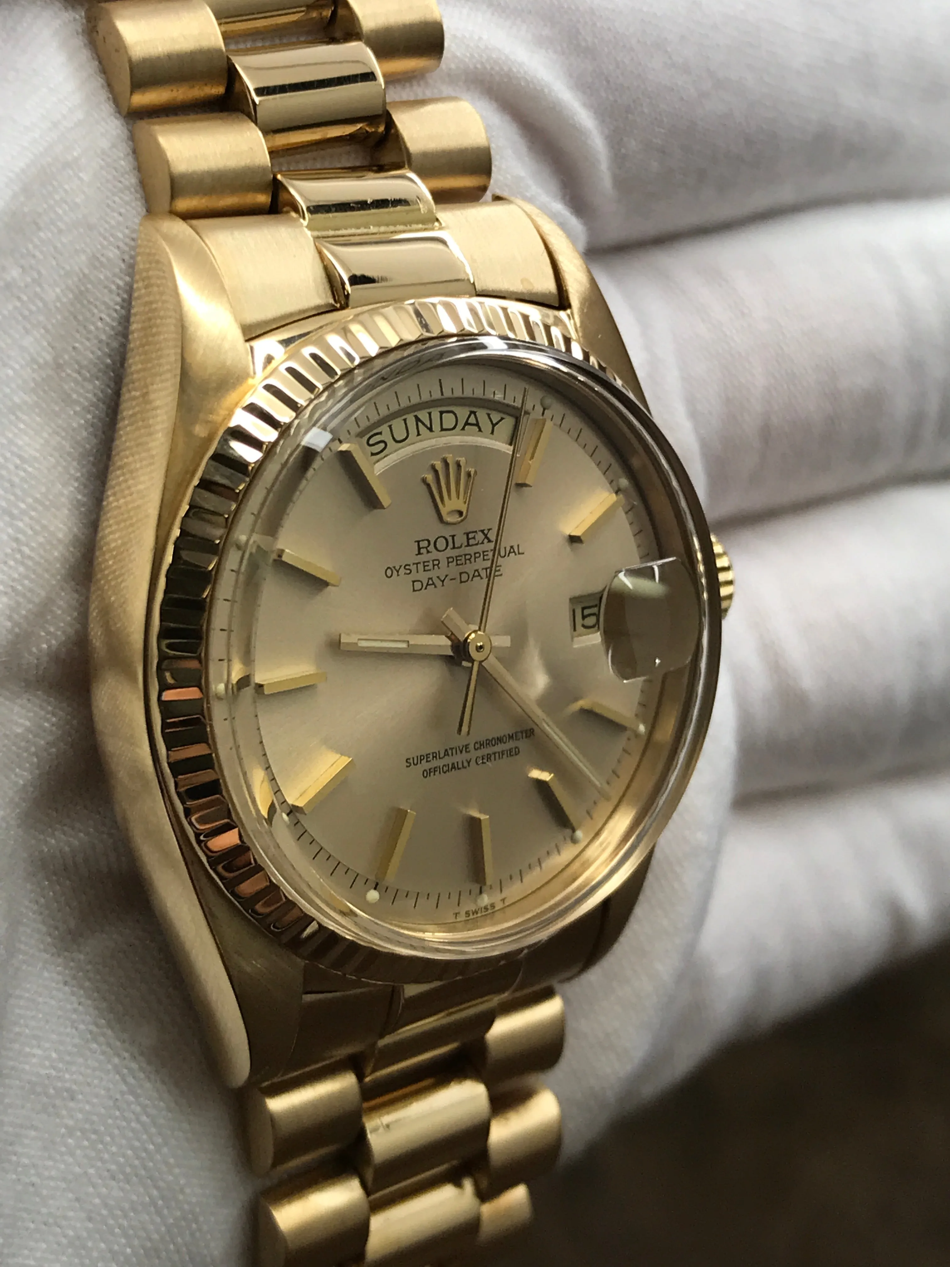 Rolex Day Date President 1803 Champagne Dial Automatic  Men's Watch