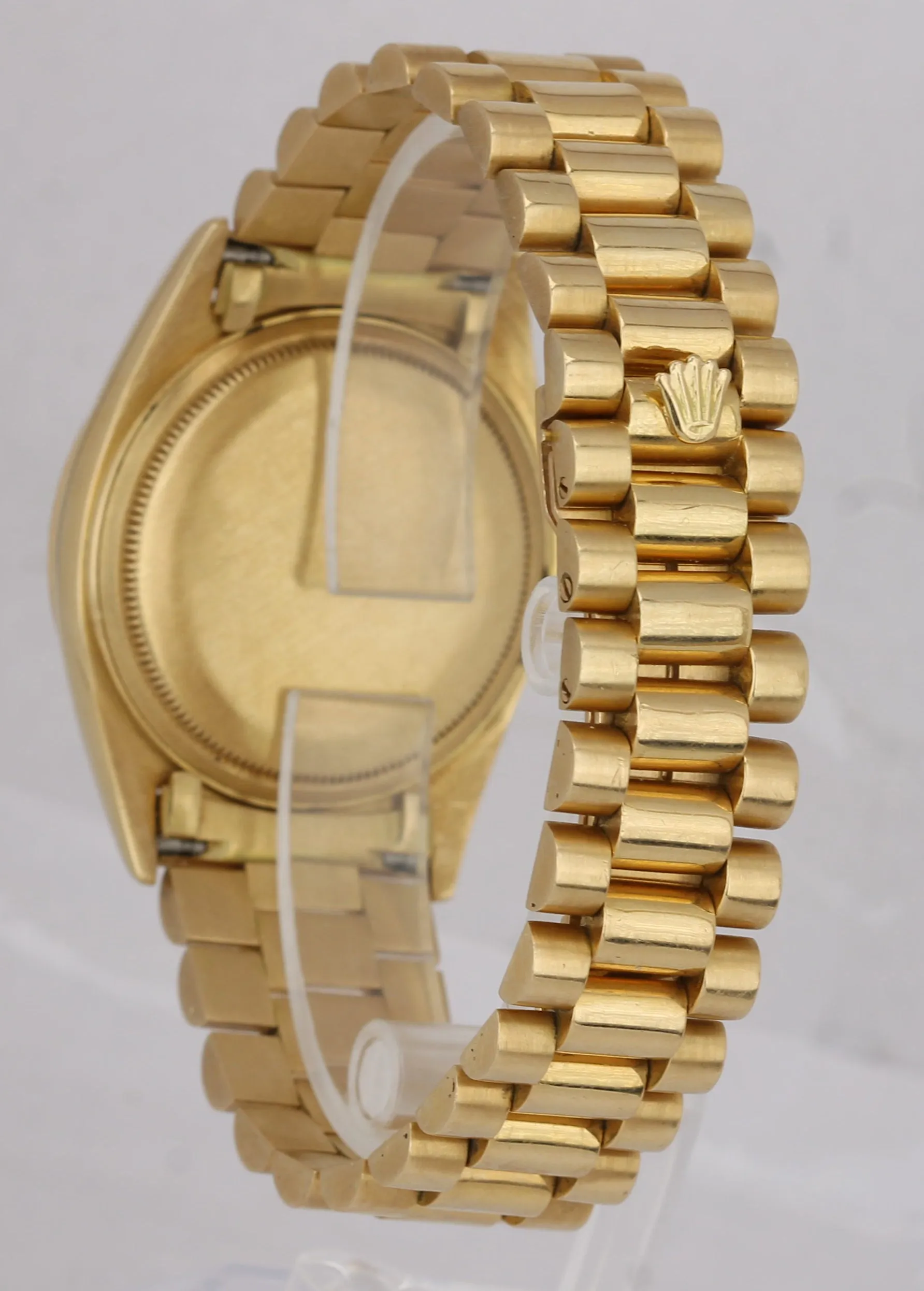 Rolex Day-Date President Pie-Pan Champagne 36mm 18K Yellow Gold Swiss Watch 1803