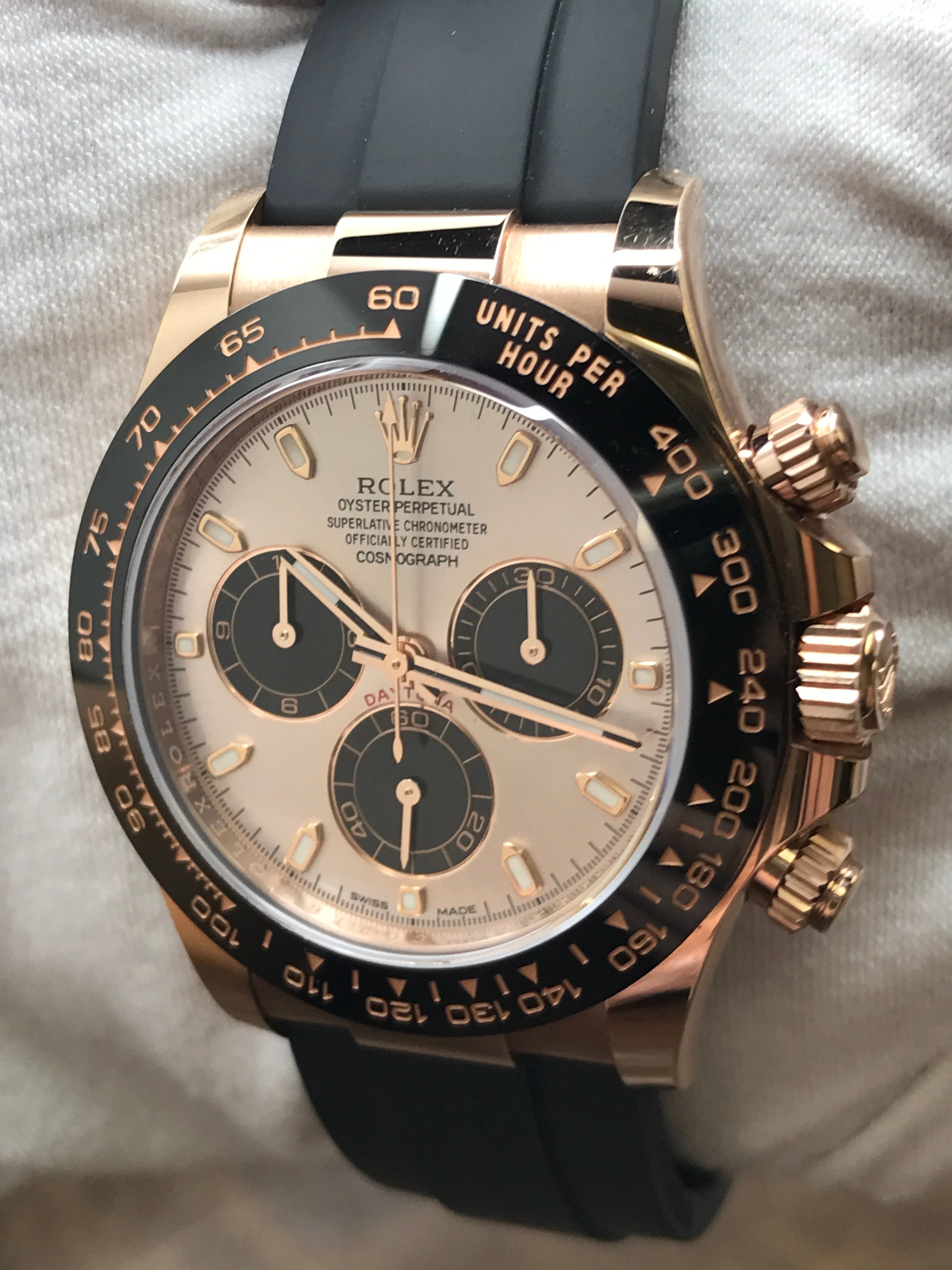 Rolex Daytona 116515LN Pink Sundust Dial Automatic Men's Watch