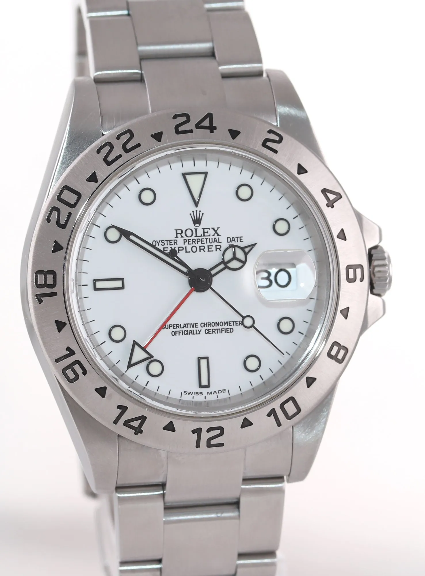 Rolex Explorer II 40mm White 16570 Polar Oyster Watch Box