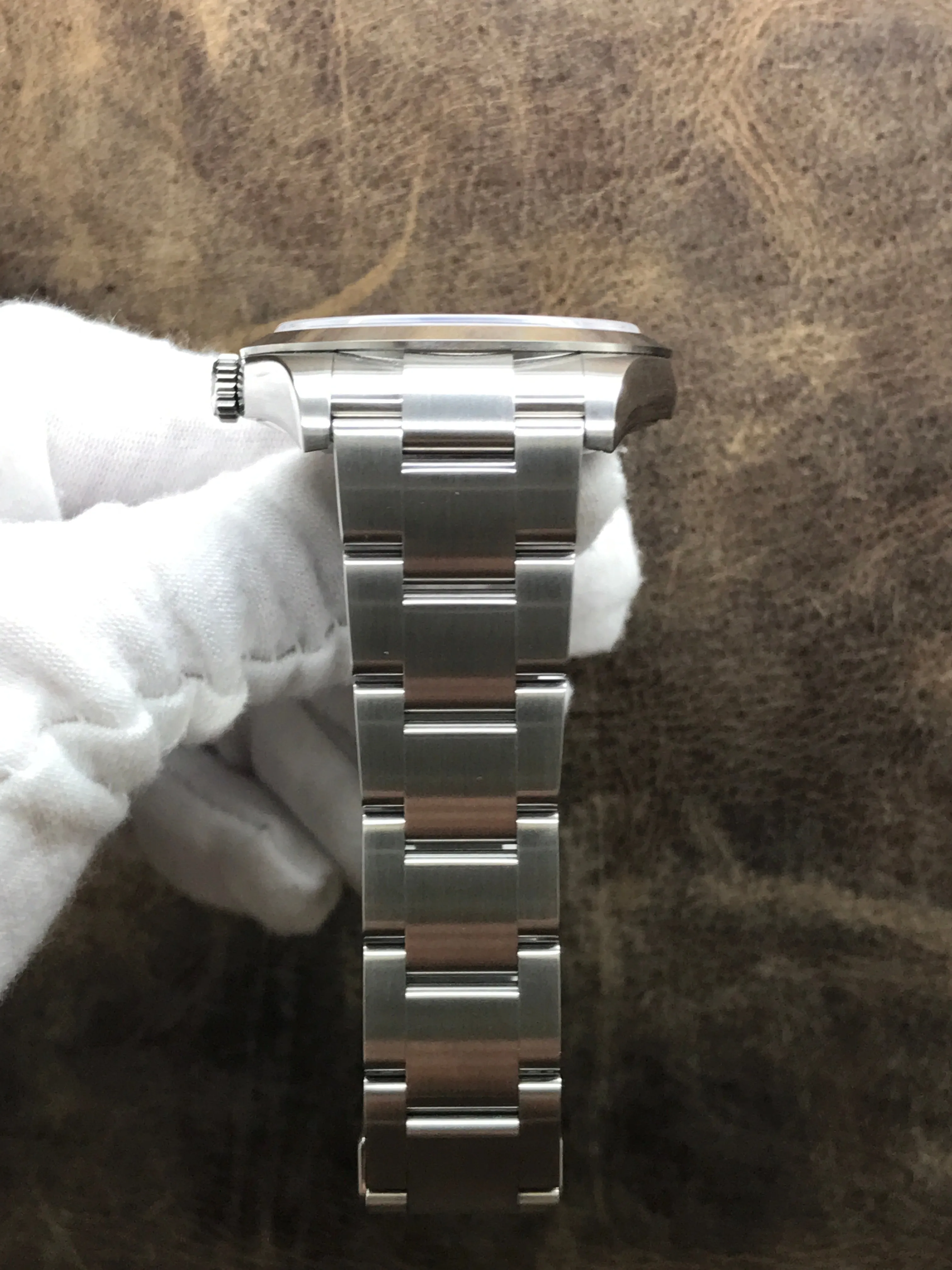 Rolex Explorer MK2 214270 Lume Black Dial Automatic Watch