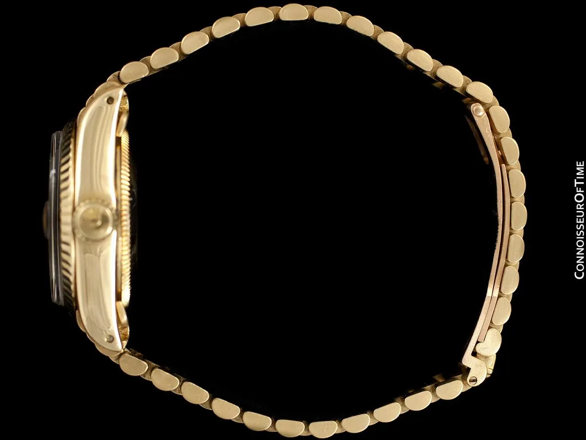 Rolex Ladies President (Datejust) Watch with White Dial - 18K Gold