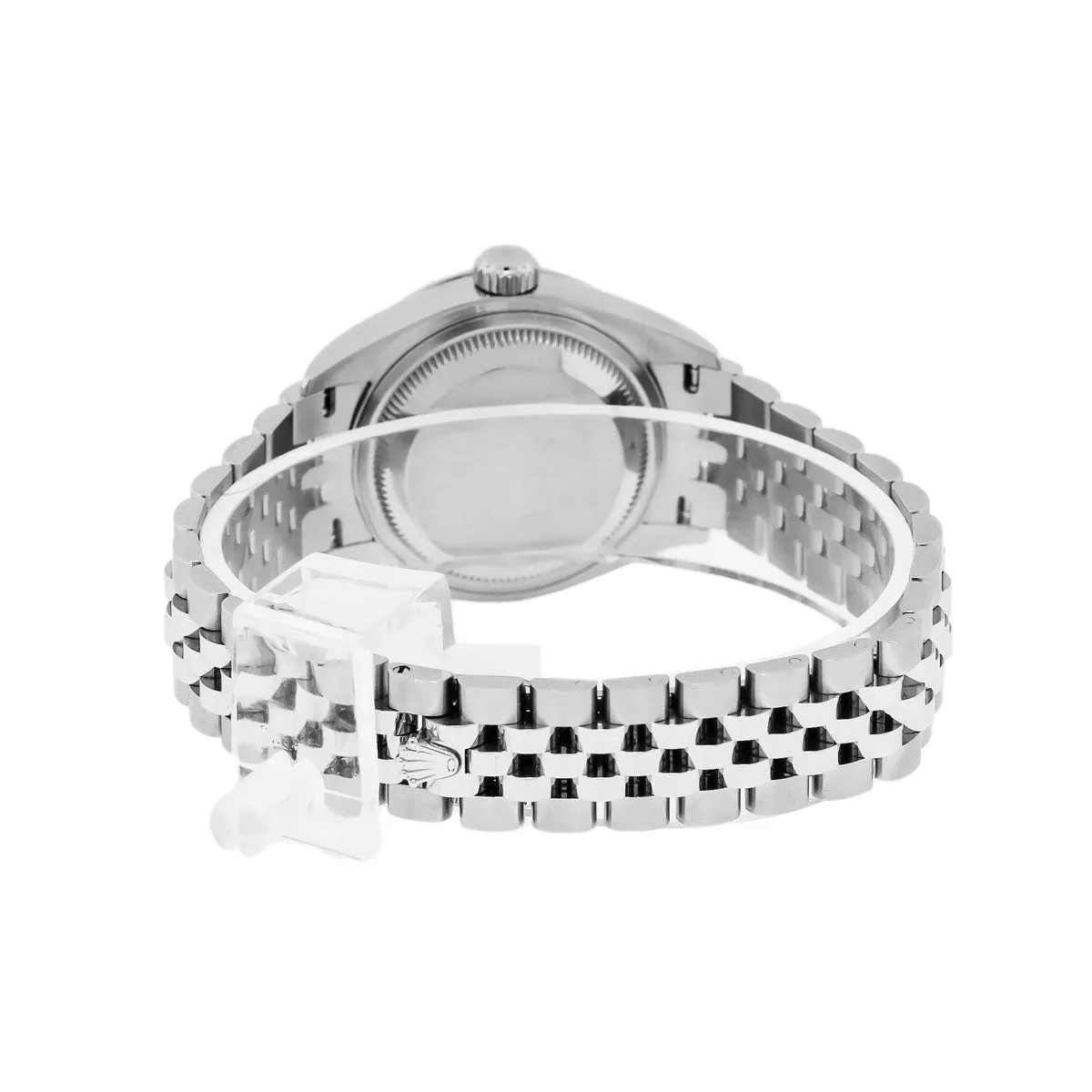 Rolex Lady-Datejust 28mm Stainless Steel Silver Roman Dial & Smooth Bezel 279160