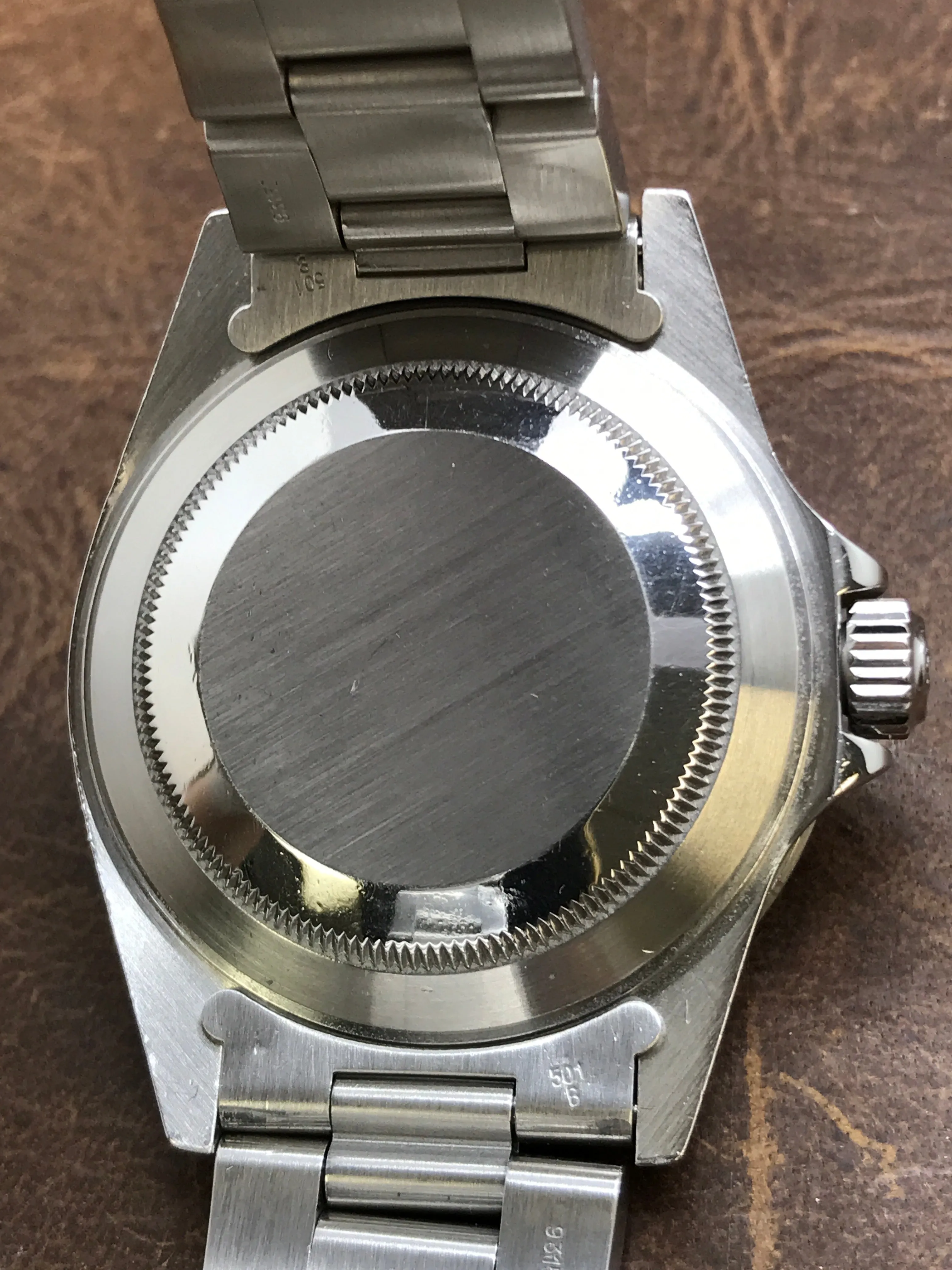 Rolex No Date Submariner 2 Liner 14060 Black Dial Automatic Men's Watch