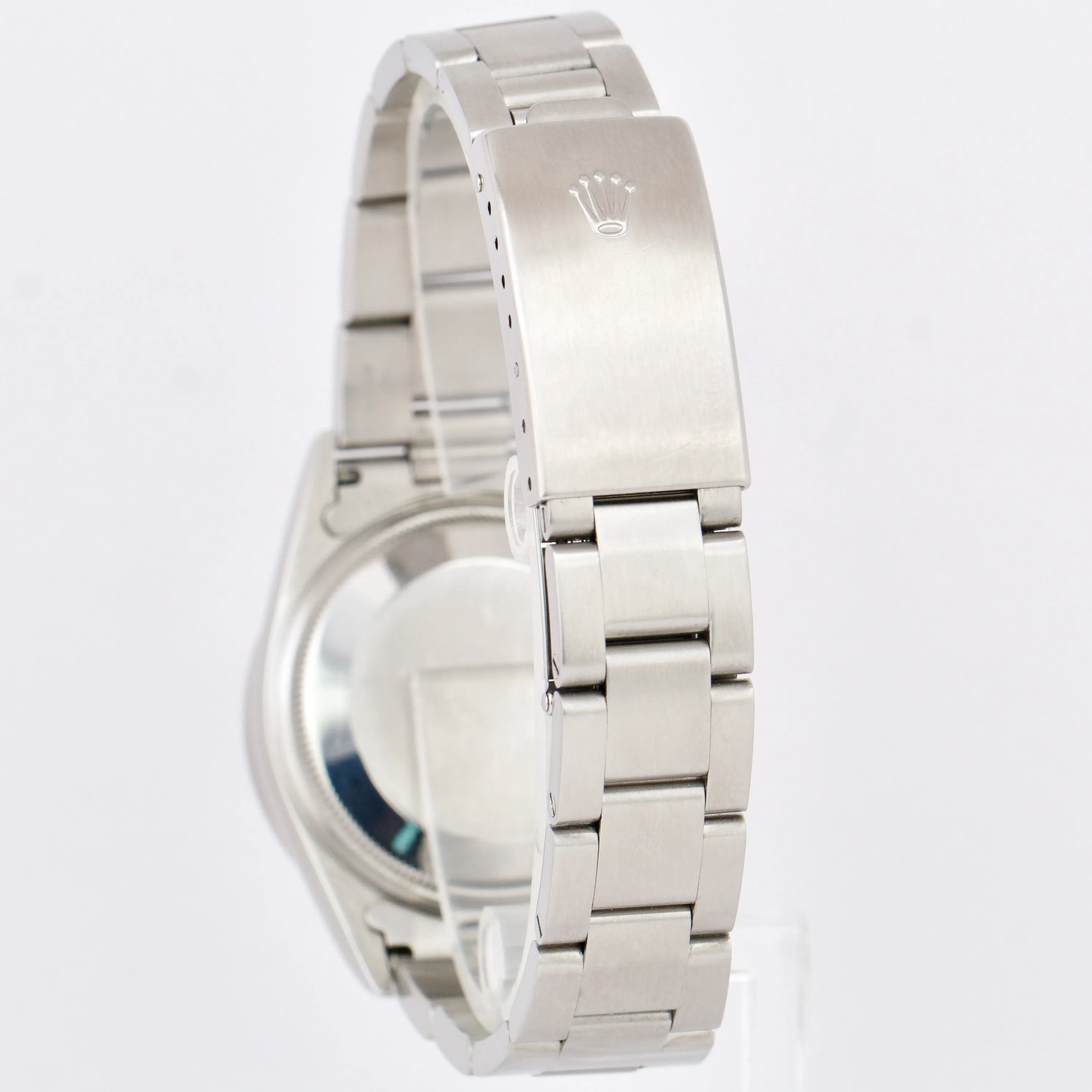 Rolex Oyster Perpetual Air-King Blue 14010M Stainless Steel NO-HOLES 34mm Watch