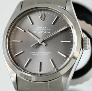 Rolex Oyster Tiffany & Co. Ref. 1002