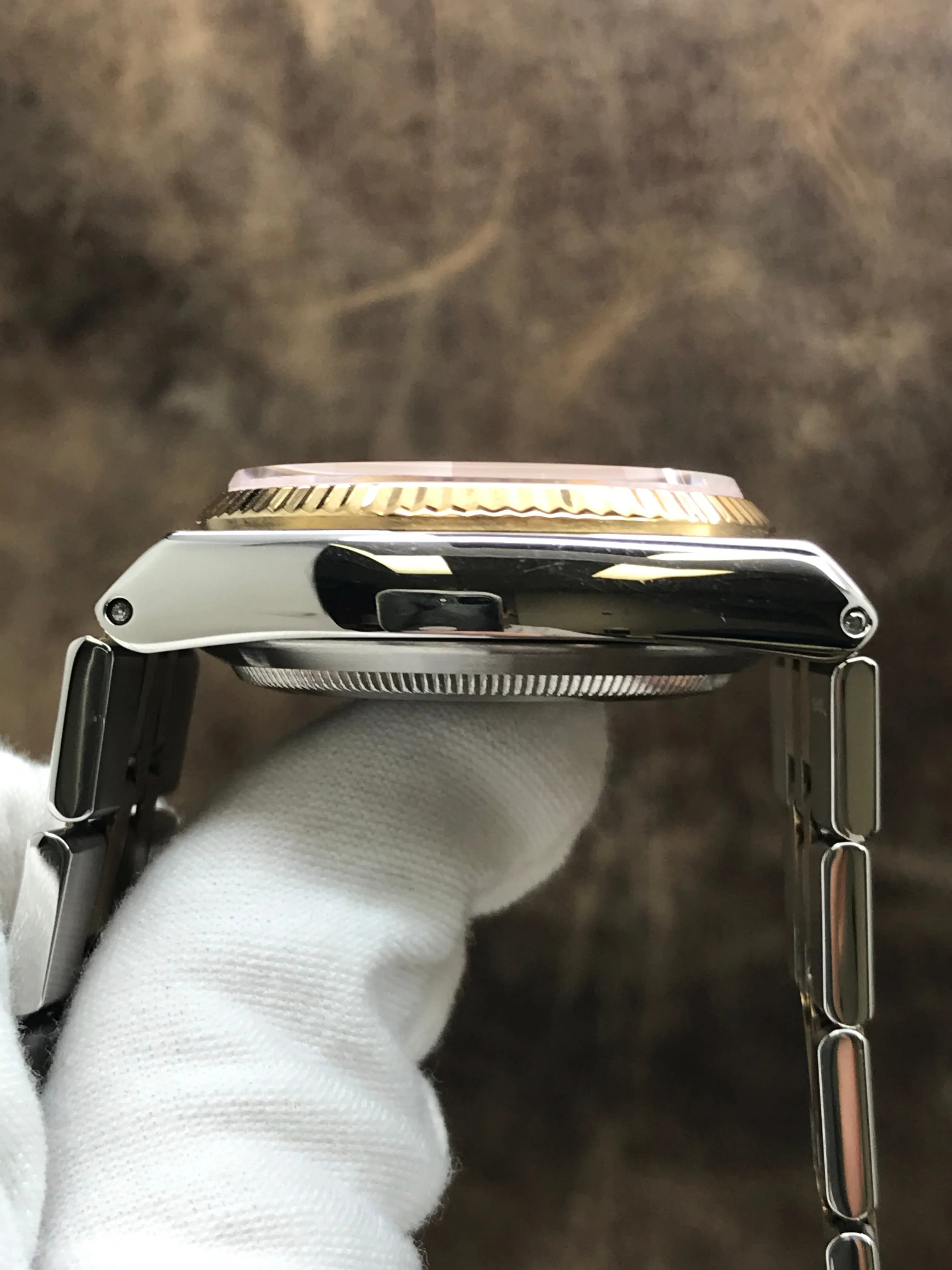 Rolex Oysterquartz 17013 Champagne Dial Quartz Watch