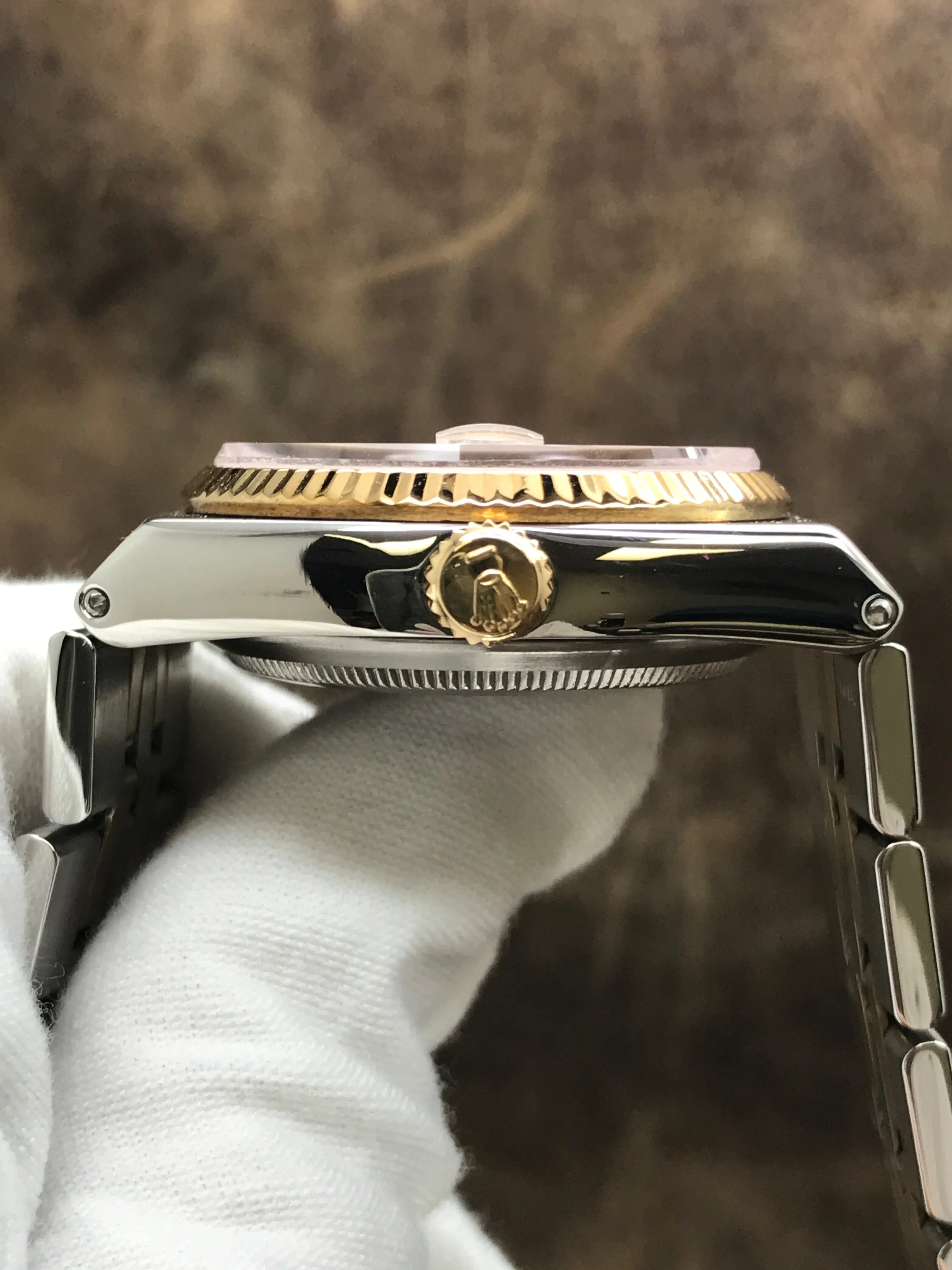 Rolex Oysterquartz 17013 Champagne Dial Quartz Watch