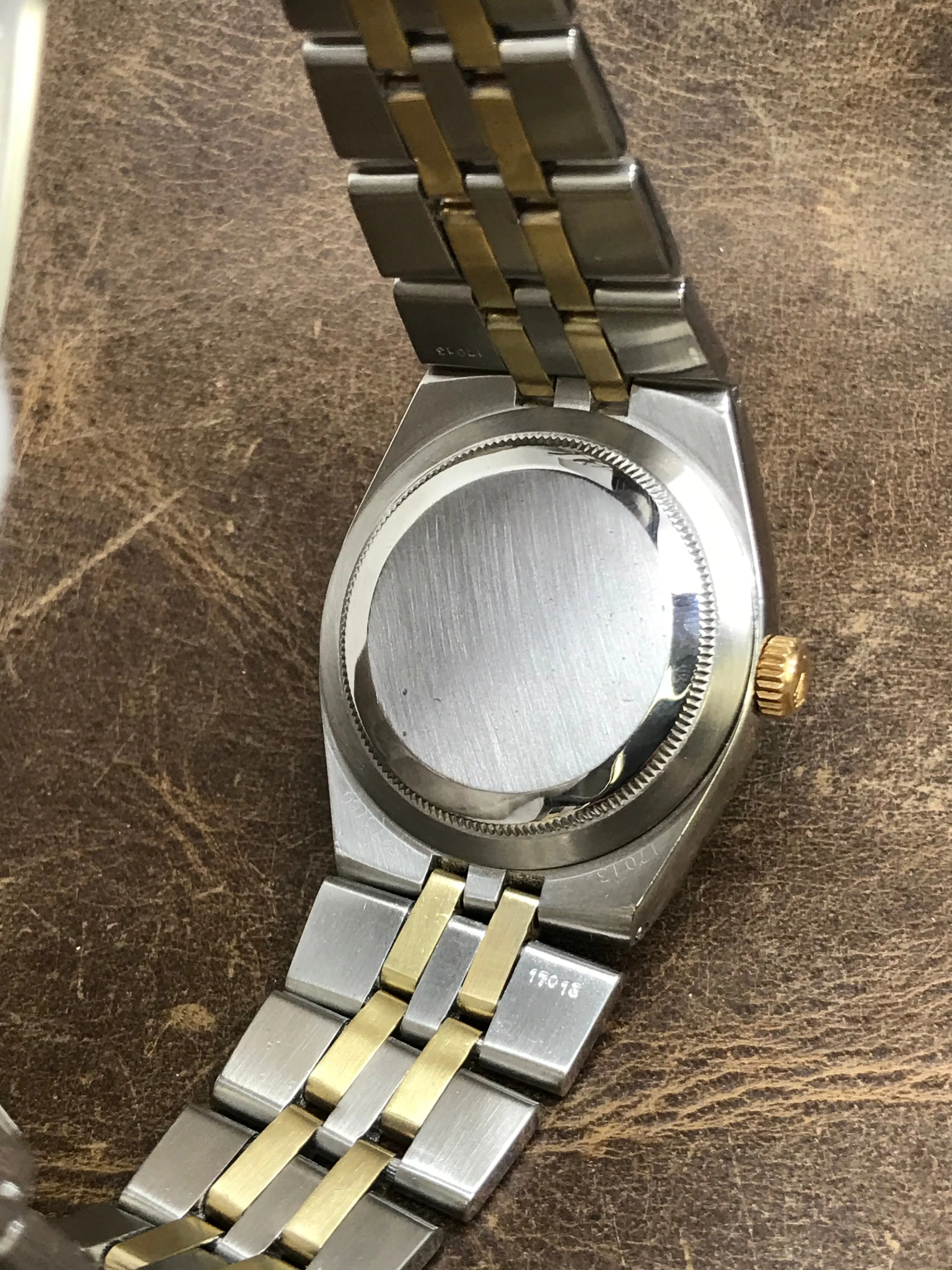 Rolex Oysterquartz 17013 Champagne Dial Quartz Watch