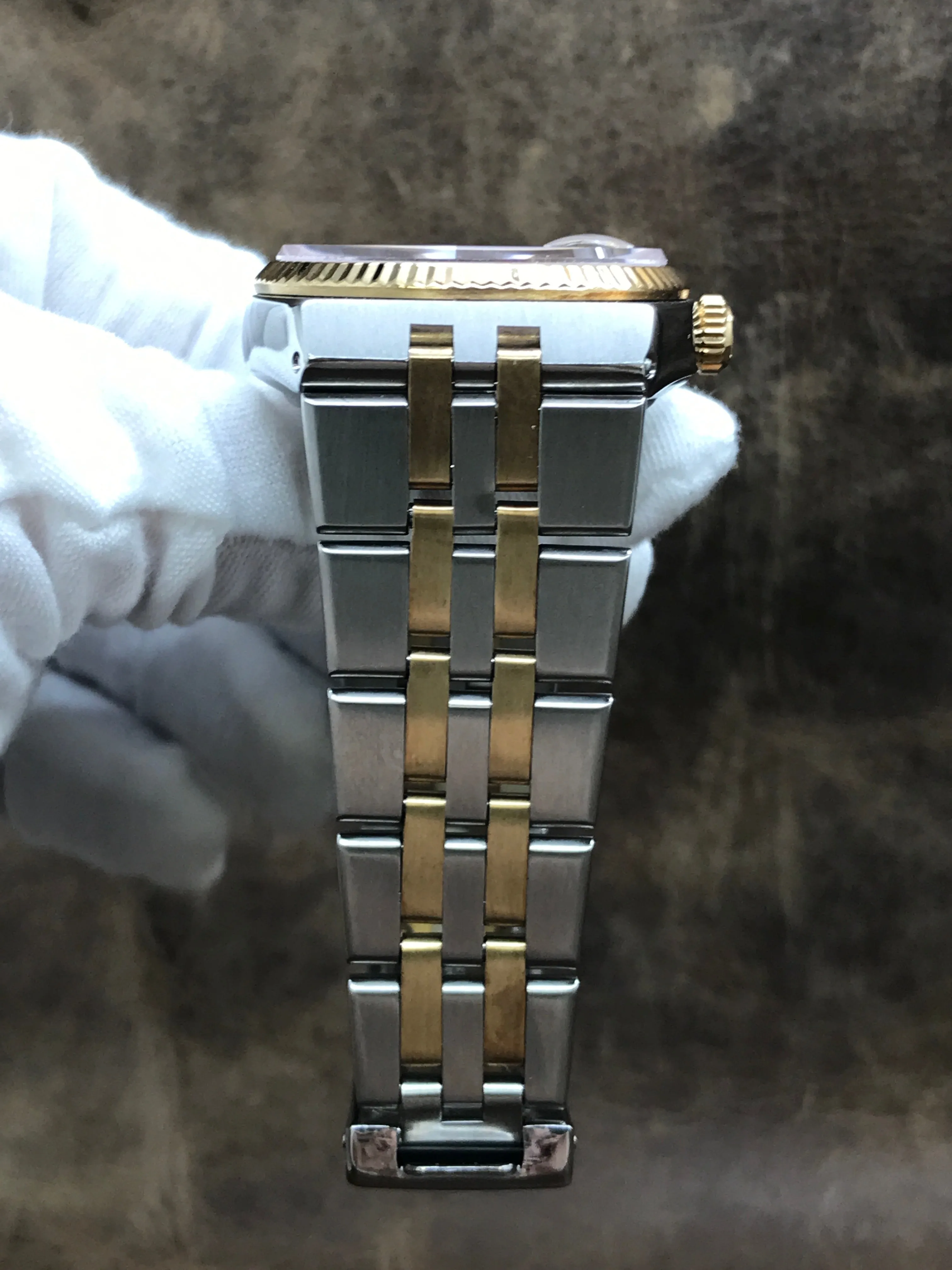 Rolex Oysterquartz 17013 Champagne Dial Quartz Watch