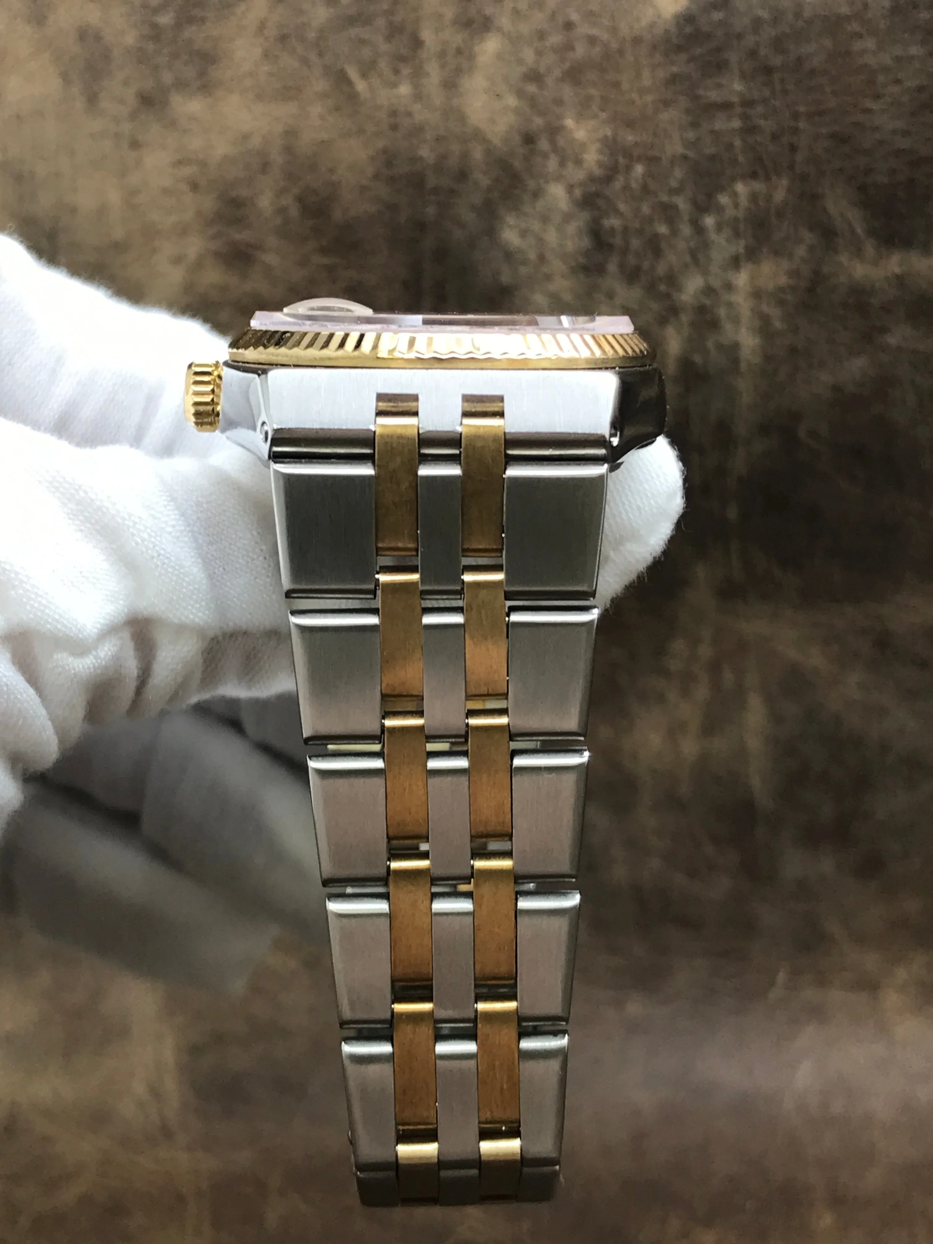 Rolex Oysterquartz 17013 Champagne Dial Quartz Watch