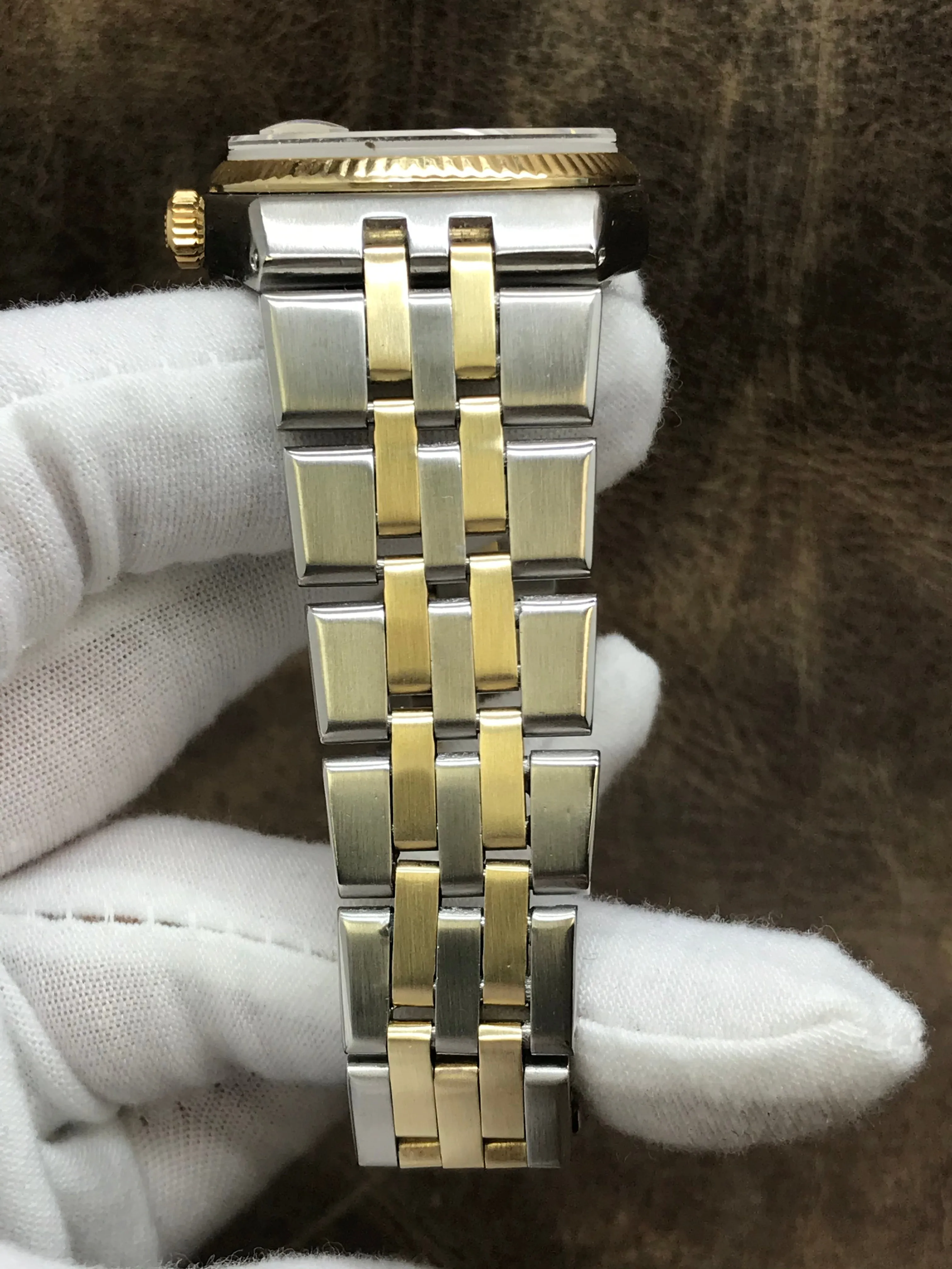 Rolex Oysterquartz 17013 Champagne Dial Quartz Watch