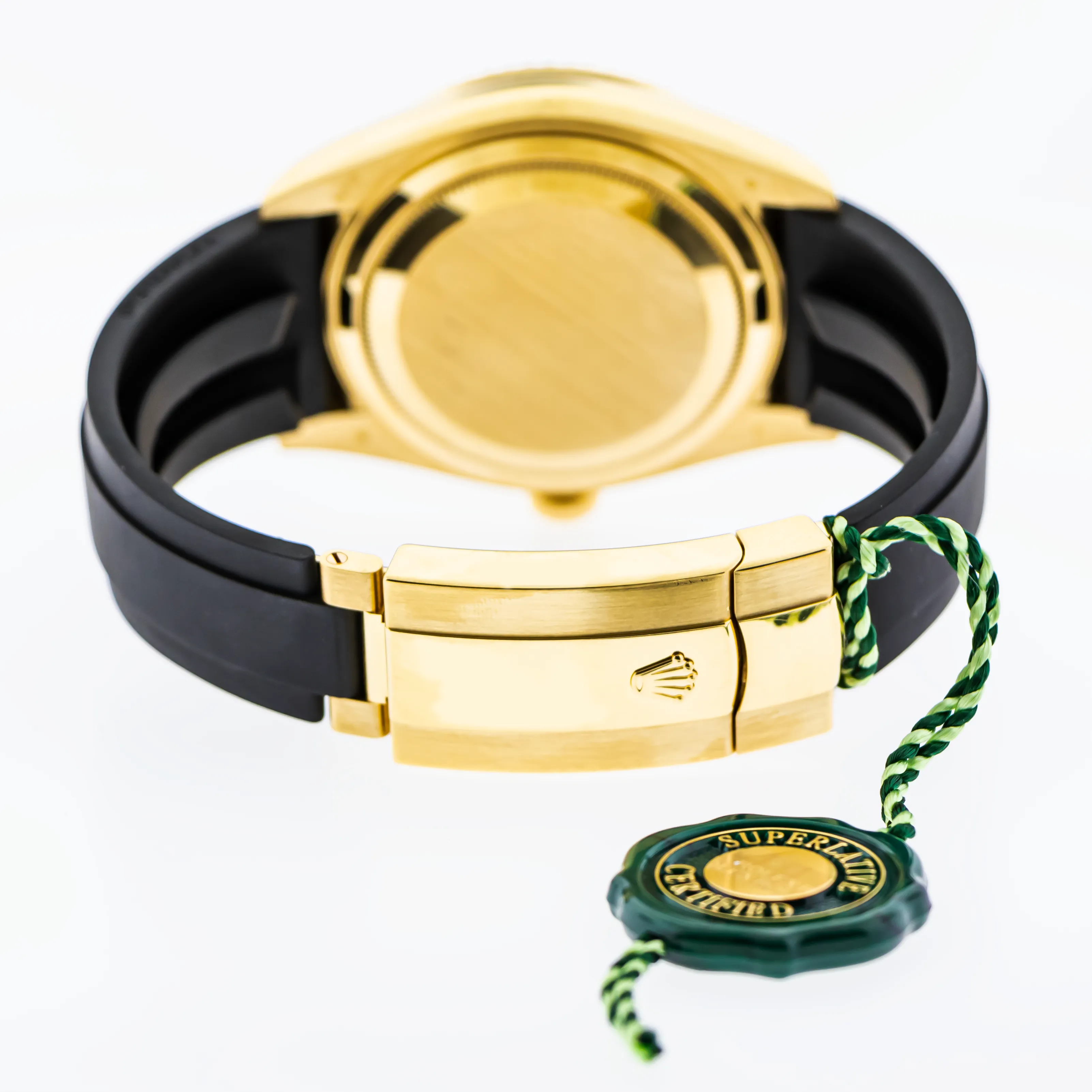 Rolex Sky-Dweller 42mm Yellow Gold Champagne Index Dial & Fluted Bezel 326238