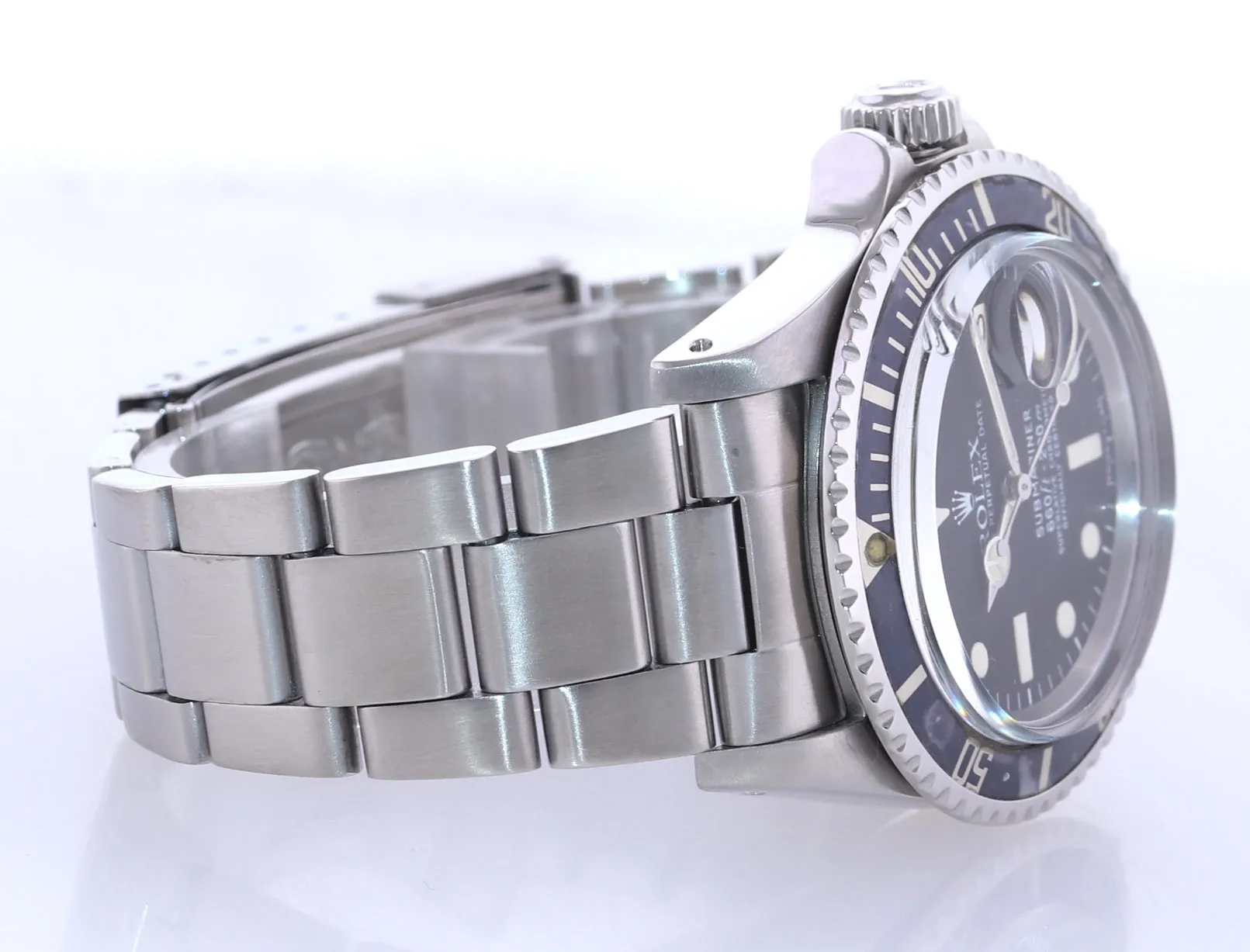 Rolex Submariner 1680 Submariner Patina Matte Dial 40mm Watch Box