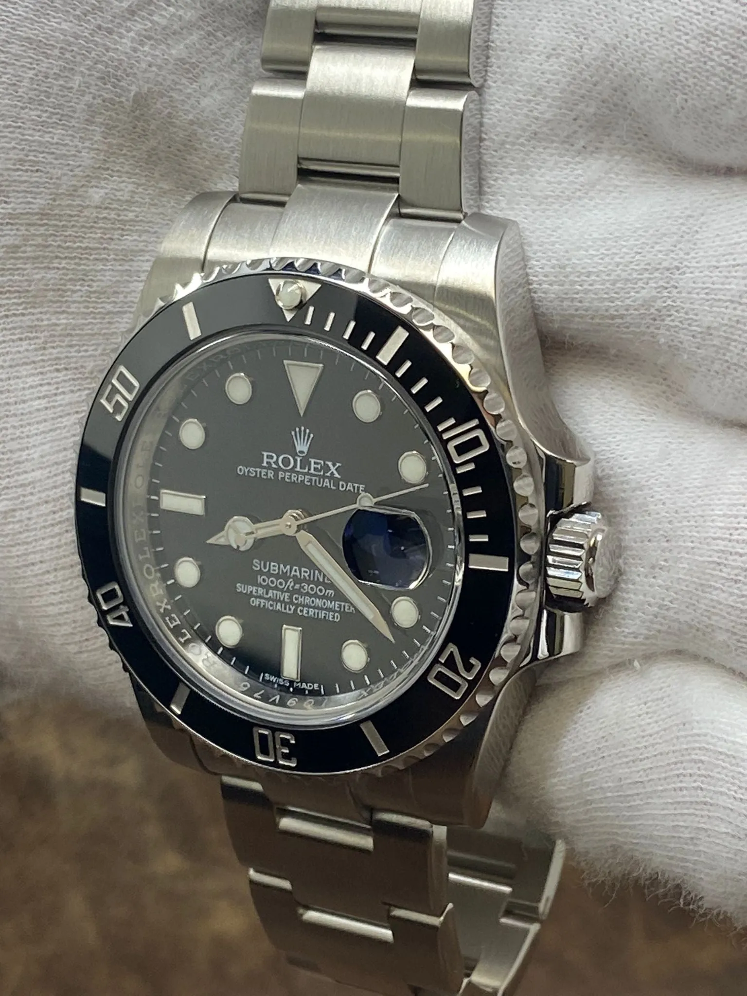 Rolex Submariner Date 116610LN Black Dial Automatic Men's Watch