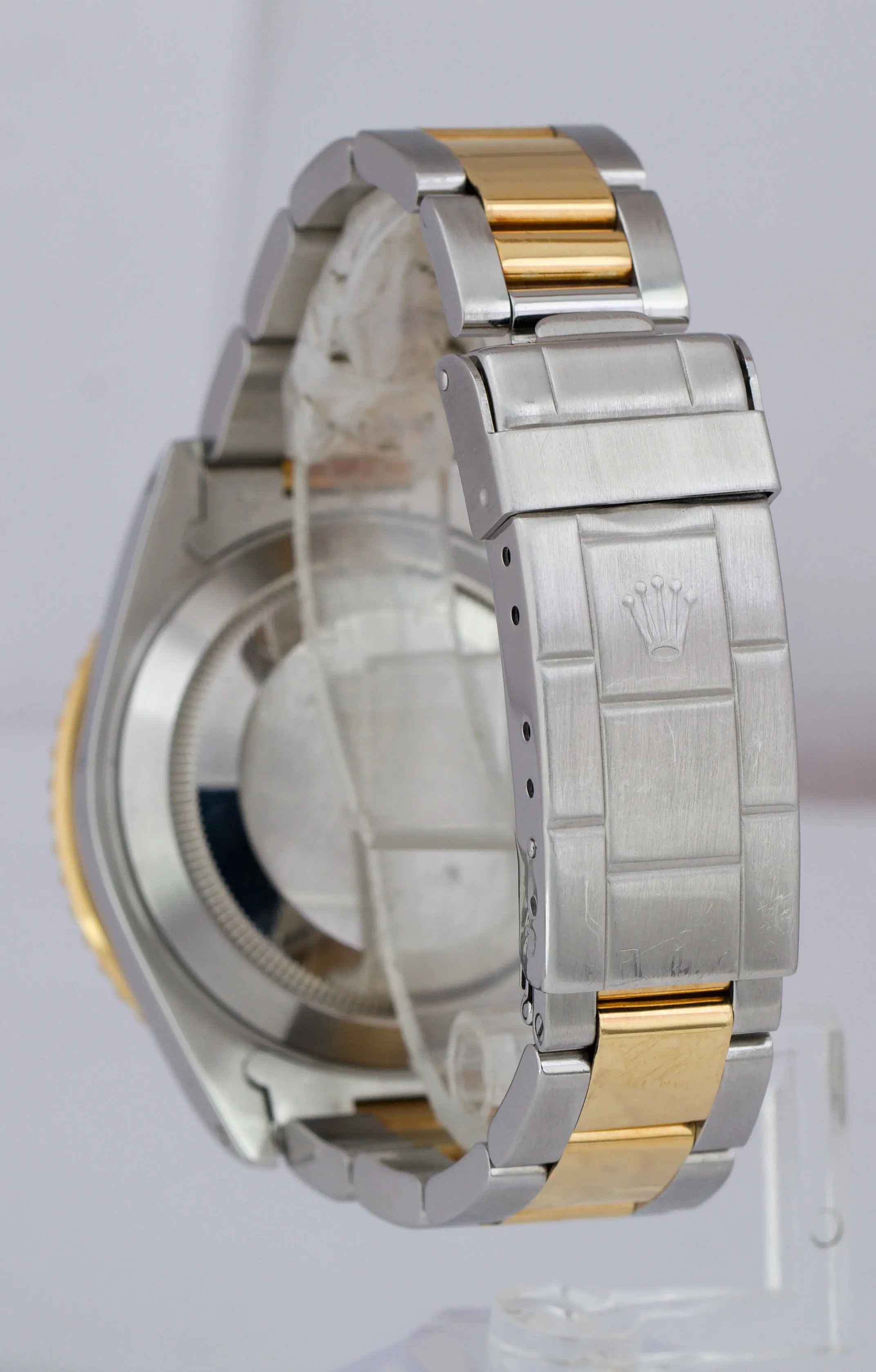 Rolex Submariner Date Two-Tone Steel Gold Blue 40mm Watch 16613 LB BOX PAPERS