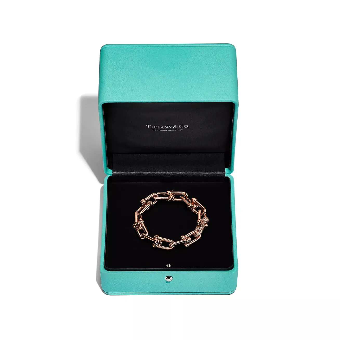 Rose Gold Large Link Bracelet