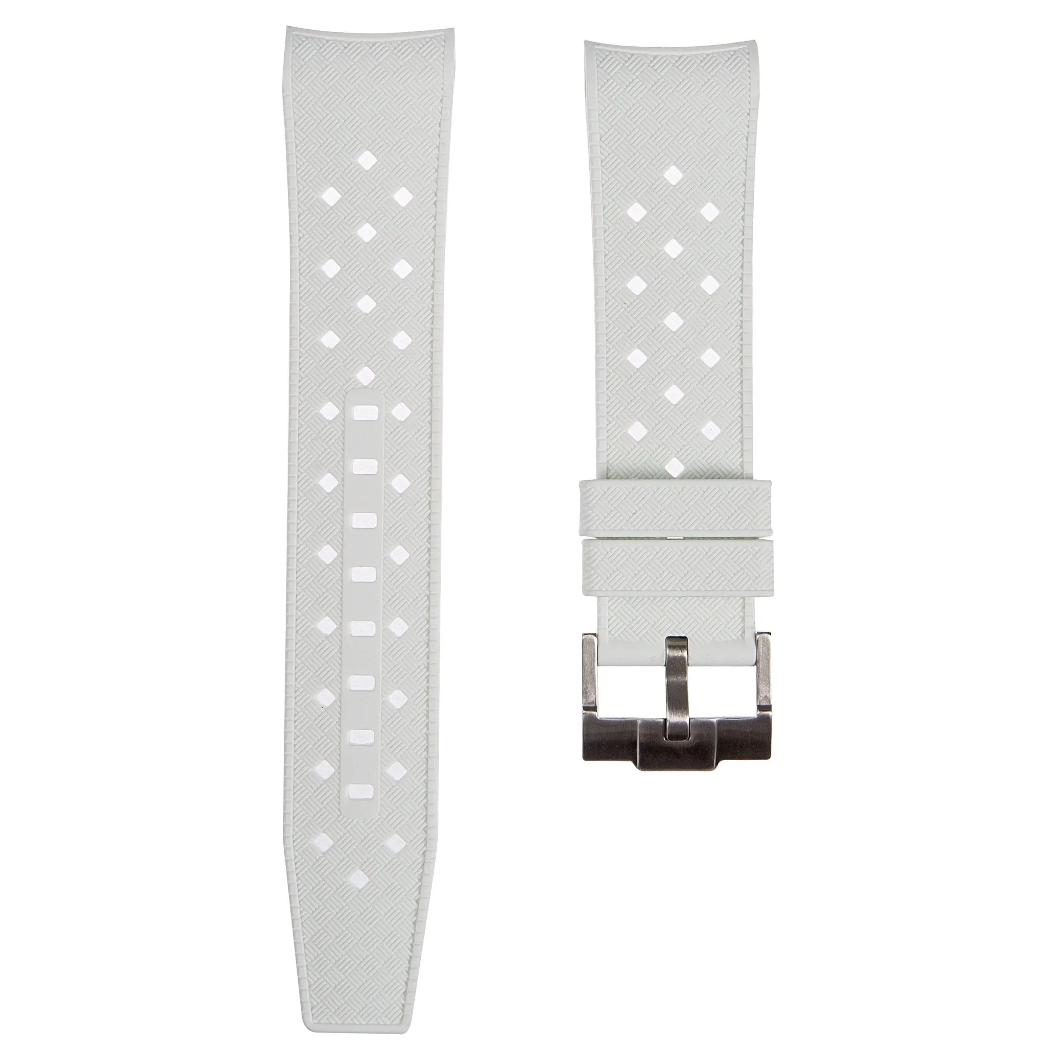 Rubber Strap for Blancpain X Swatch Atlantic Ocean - Dark Grey (2415)