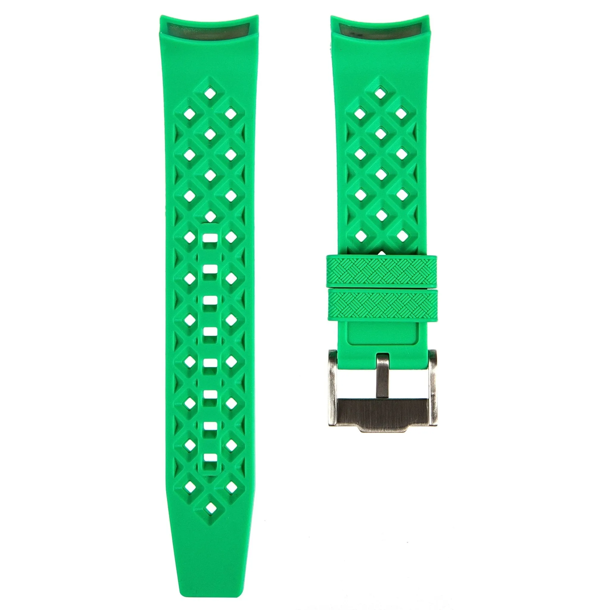 Rubber Strap for Blancpain X Swatch Atlantic Ocean - Dark Grey (2415)