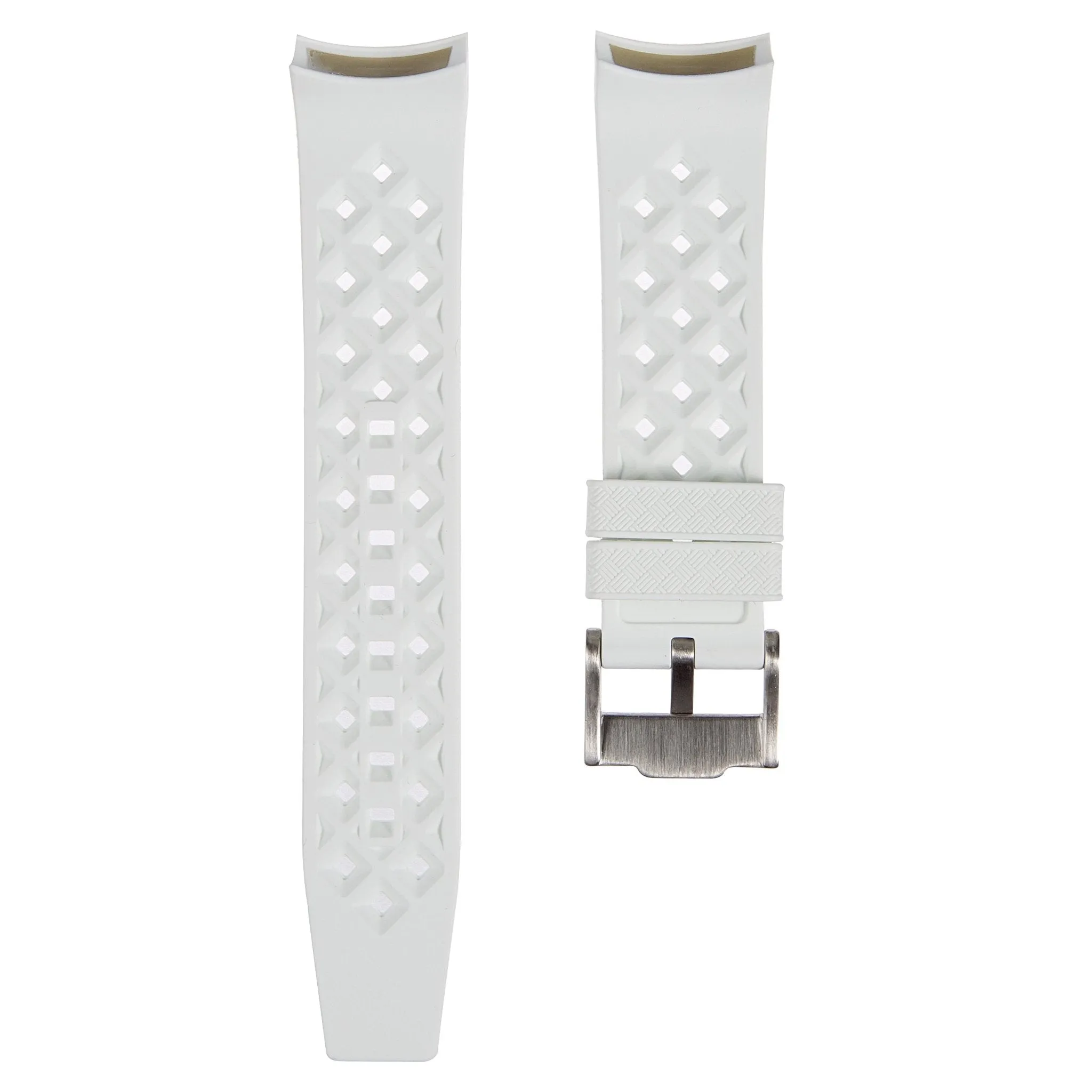 Rubber Strap for Blancpain X Swatch Atlantic Ocean - Dark Grey (2415)