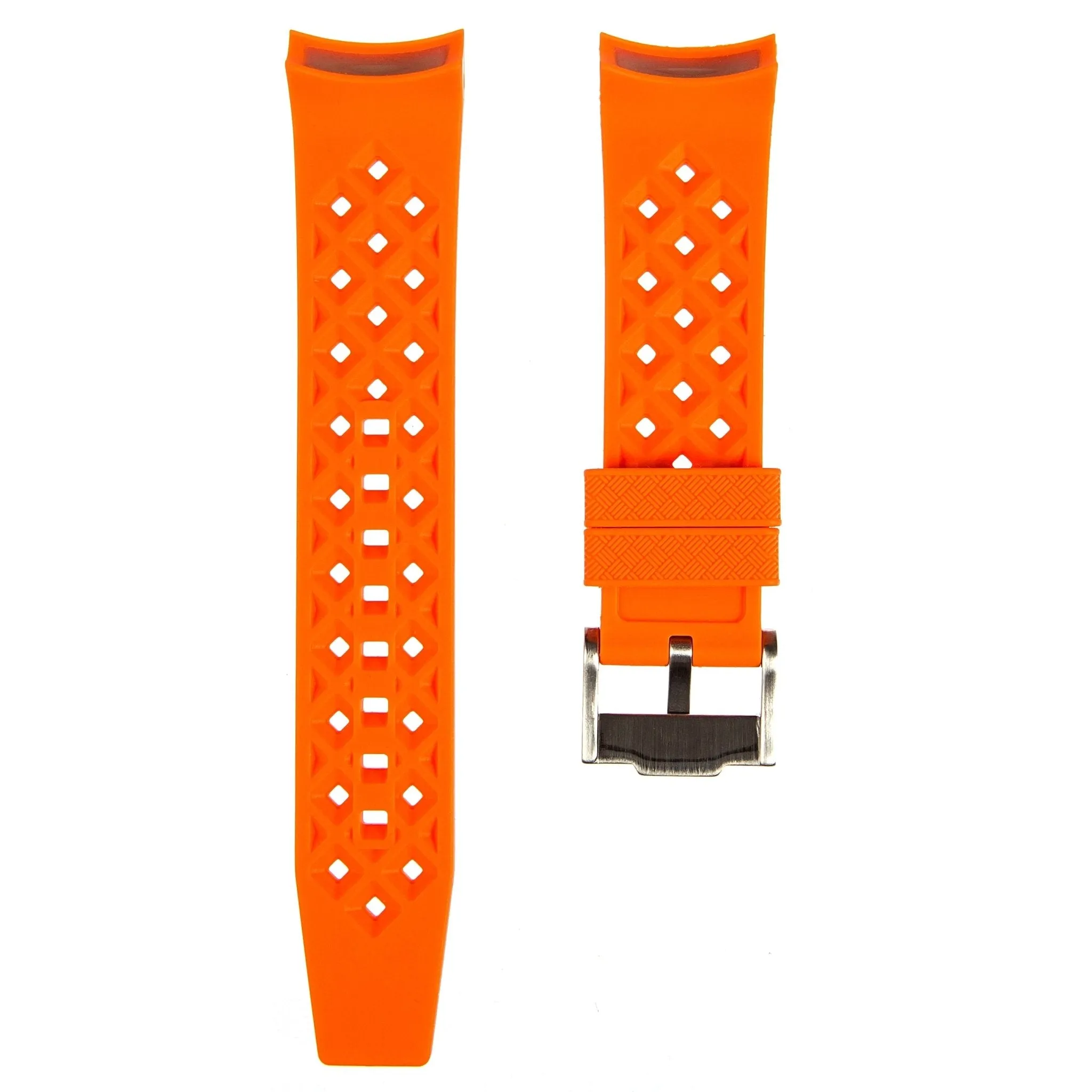 Rubber Strap for Blancpain X Swatch Atlantic Ocean - Dark Grey (2415)