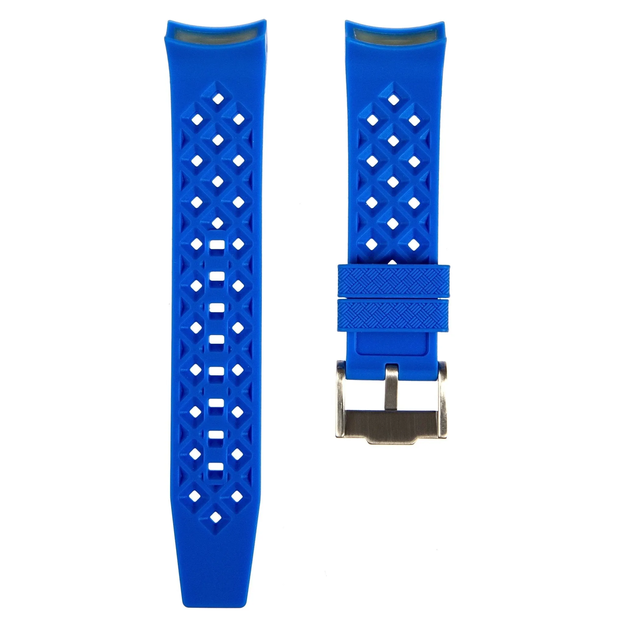Rubber Strap for Blancpain X Swatch Atlantic Ocean - Dark Grey (2415)