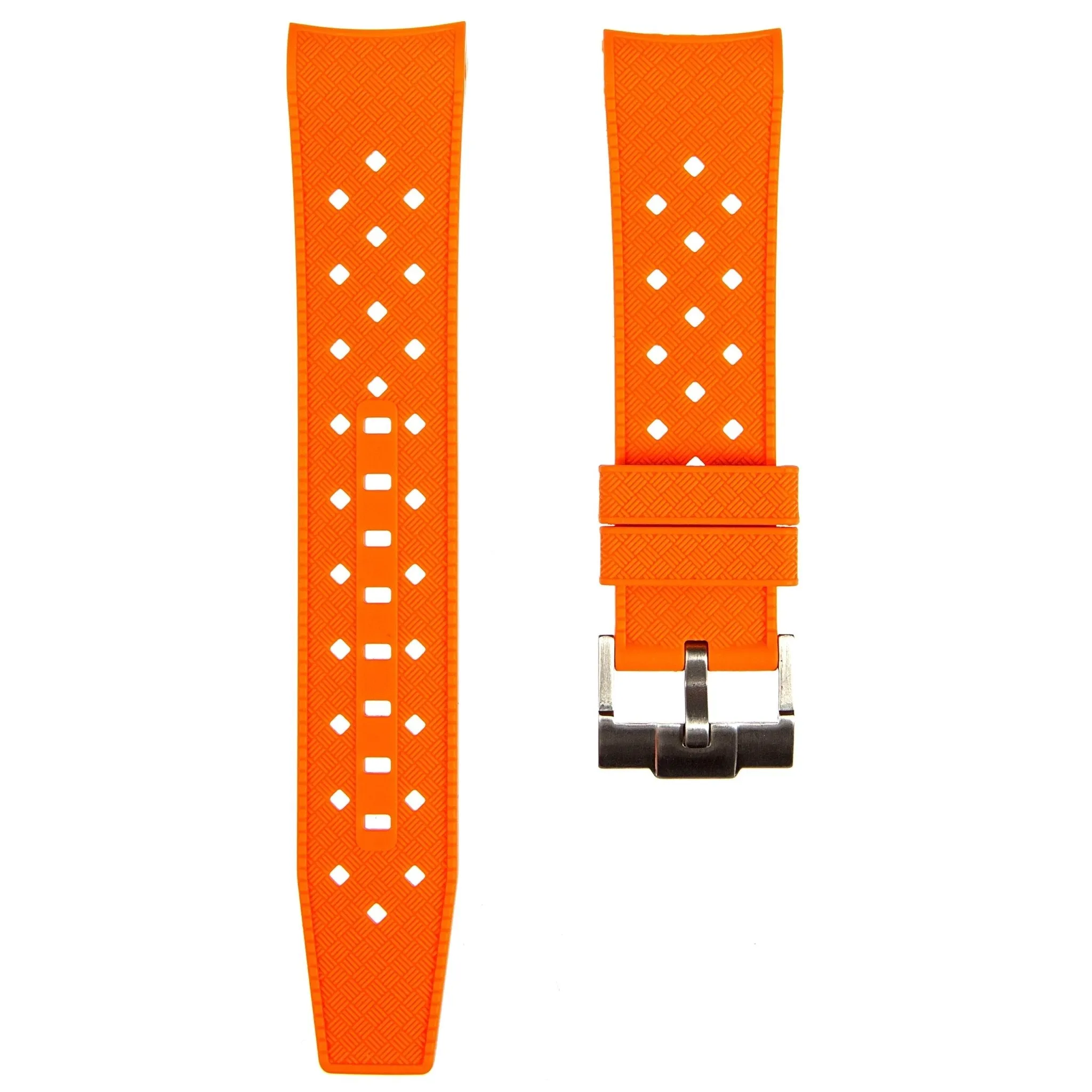 Rubber Strap for Blancpain X Swatch Atlantic Ocean - Dark Grey (2415)