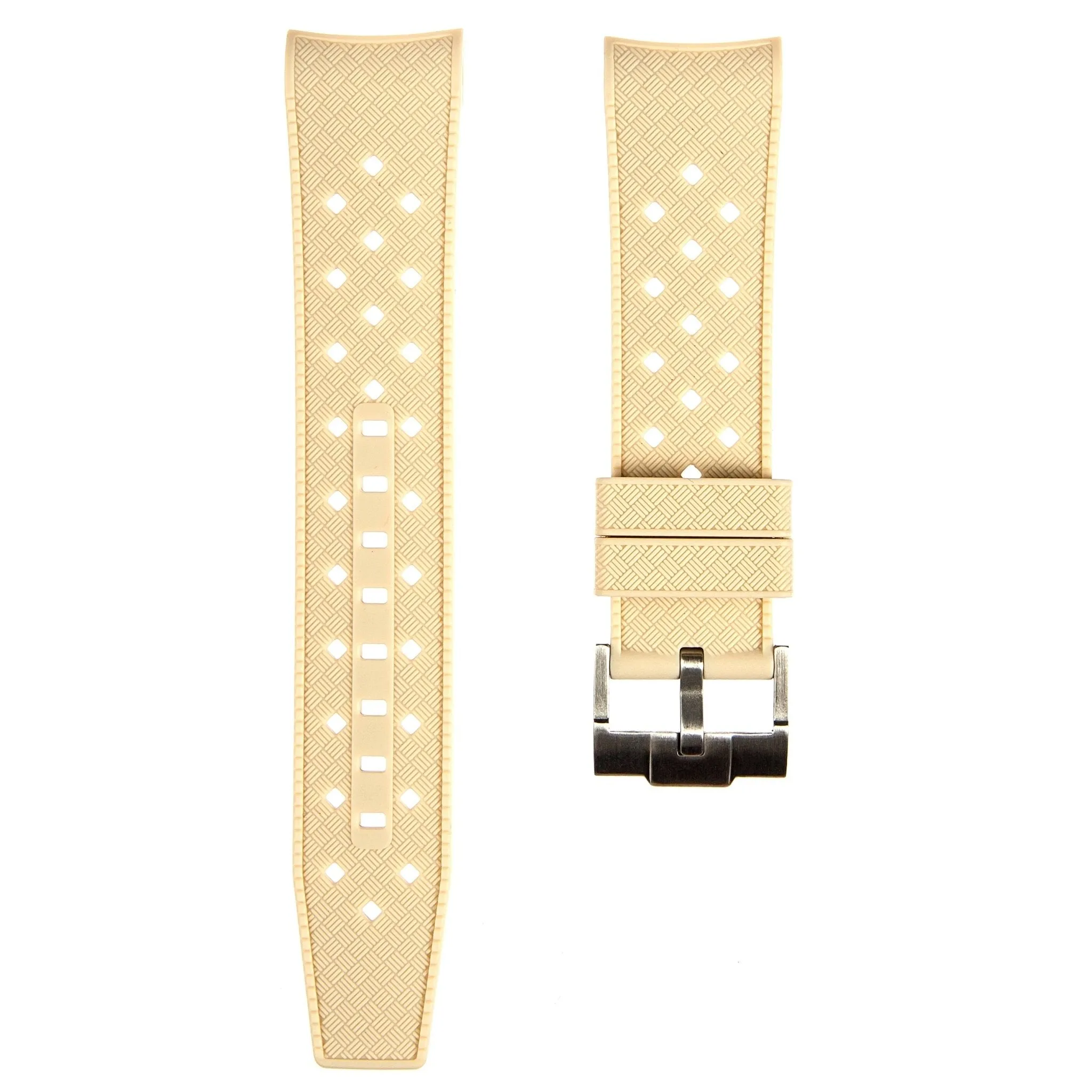 Rubber Strap for Blancpain X Swatch The Ocean Of Storms - Dark Grey (2415)